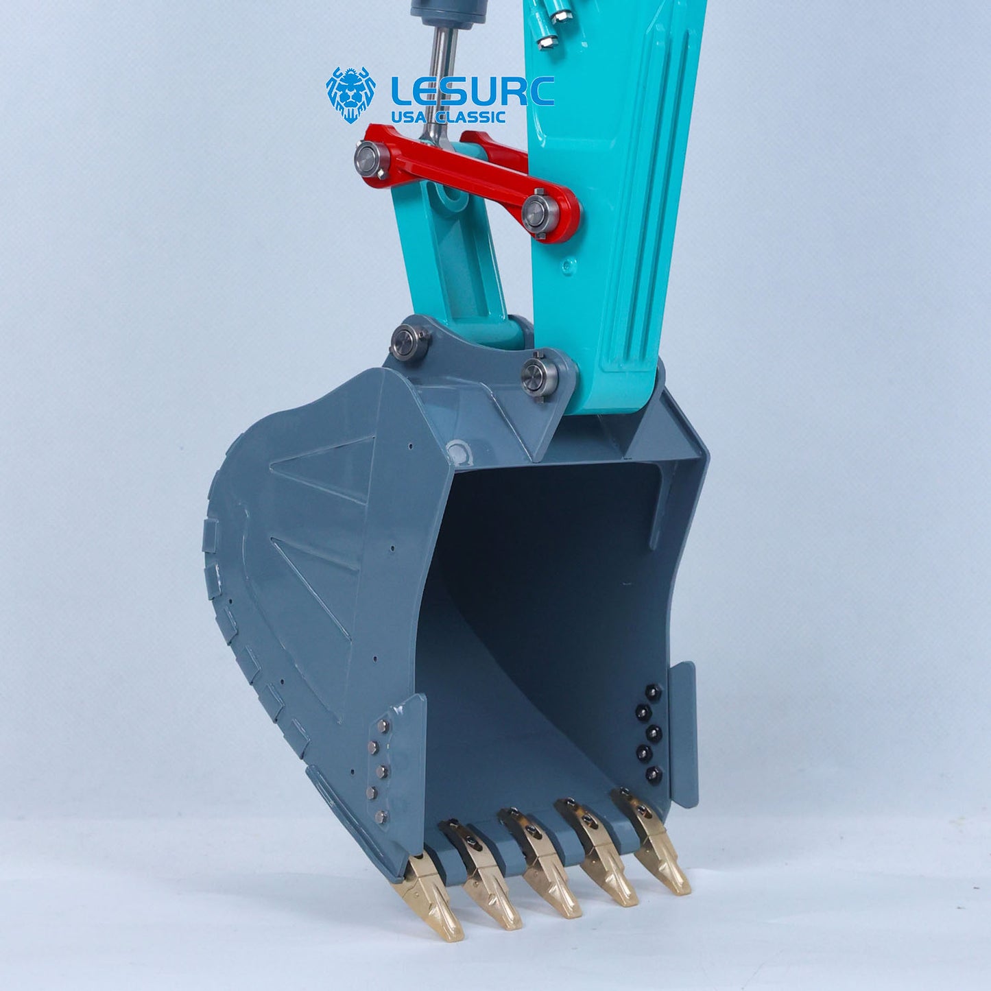 LESU SK500 1/14 Metal RC Hydraulic Excavator B0018 with FlySky PL18EV Lite Radio Controller 6CH Valves Light System for Construction Hobbyists