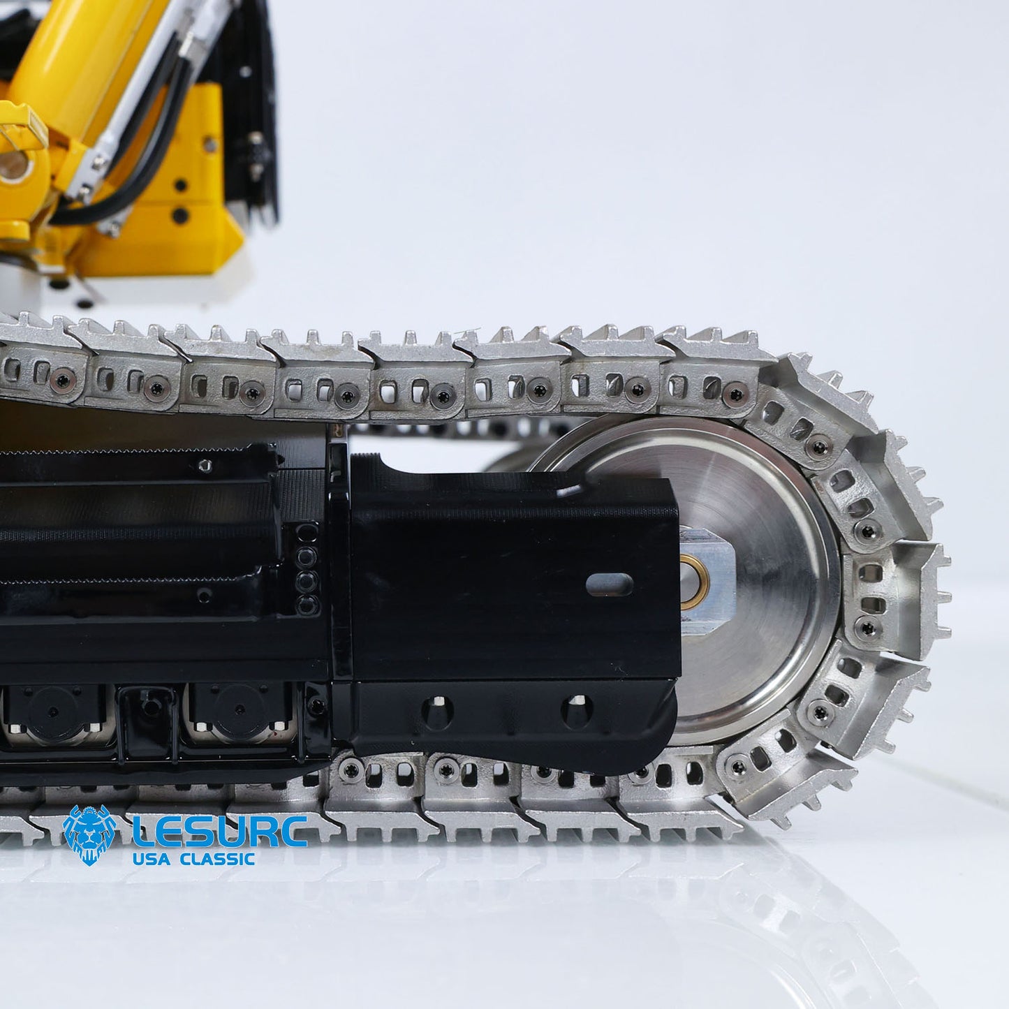 LIMITED-TIME SALE IN Stock LESU Aoue PC500 1/14 Metal RC Hydraulic Tracked Excavator RC Digger Model 7Ways Valve 3-4MAP Pump Light System Assembled