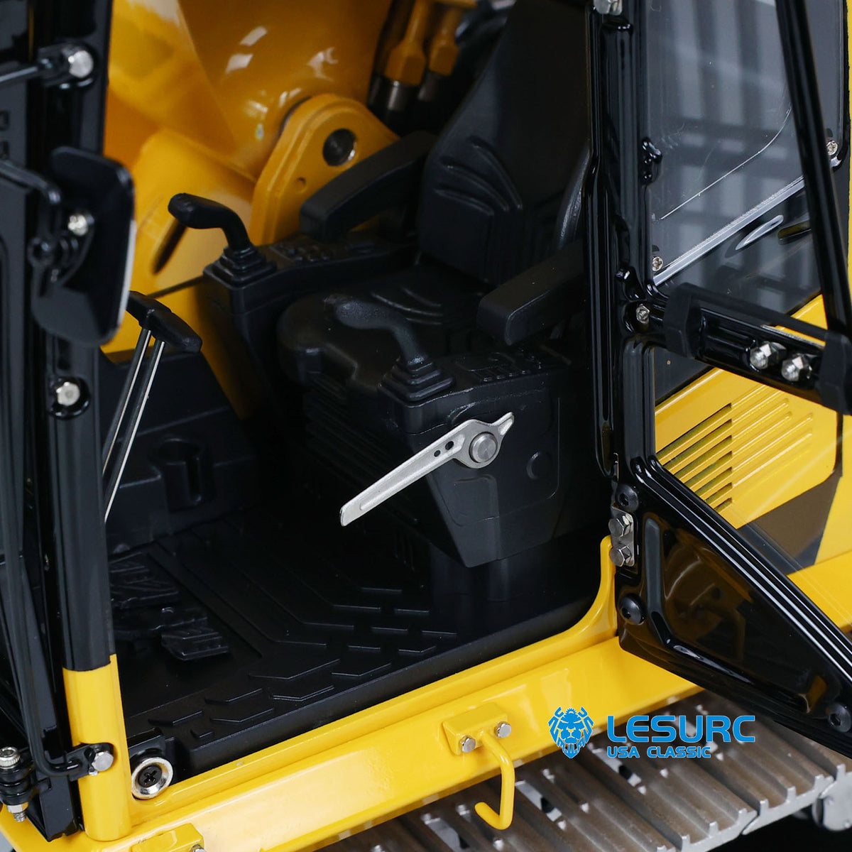 11.11 Flash Sale LESU 1/14 Metal Remote Control Hydraulic Tracked Excavator RTR Aoue PC500 RC Digger 7Ways Valve PL18EV Lite Radio Light