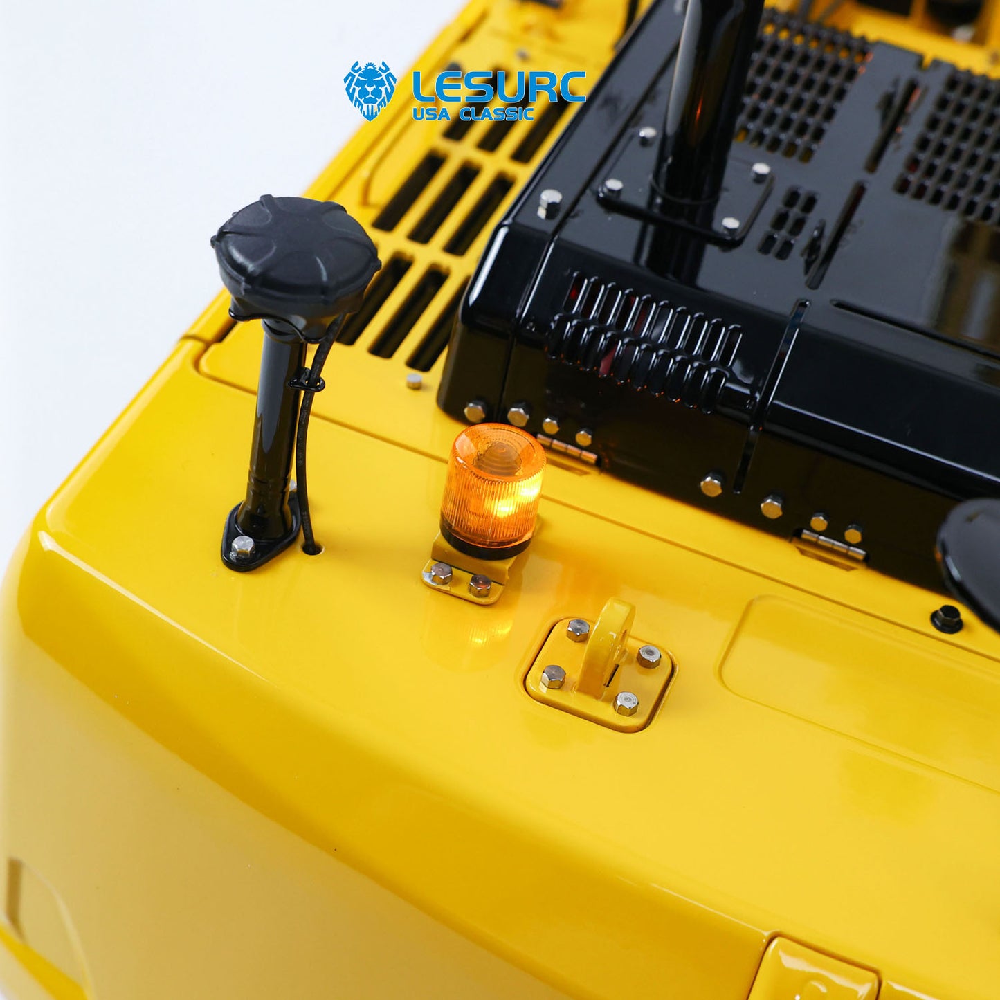 LIMITED-TIME SALE IN Stock LESU Aoue PC500 1/14 Metal RC Hydraulic Tracked Excavator RC Digger Model 7Ways Valve 3-4MAP Pump Light System Assembled