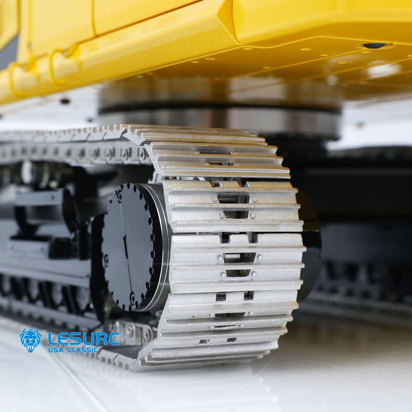 LIMITED-TIME SALE IN Stock LESU Aoue PC500 1/14 Metal RC Hydraulic Tracked Excavator RC Digger Model 7Ways Valve 3-4MAP Pump Light System Assembled