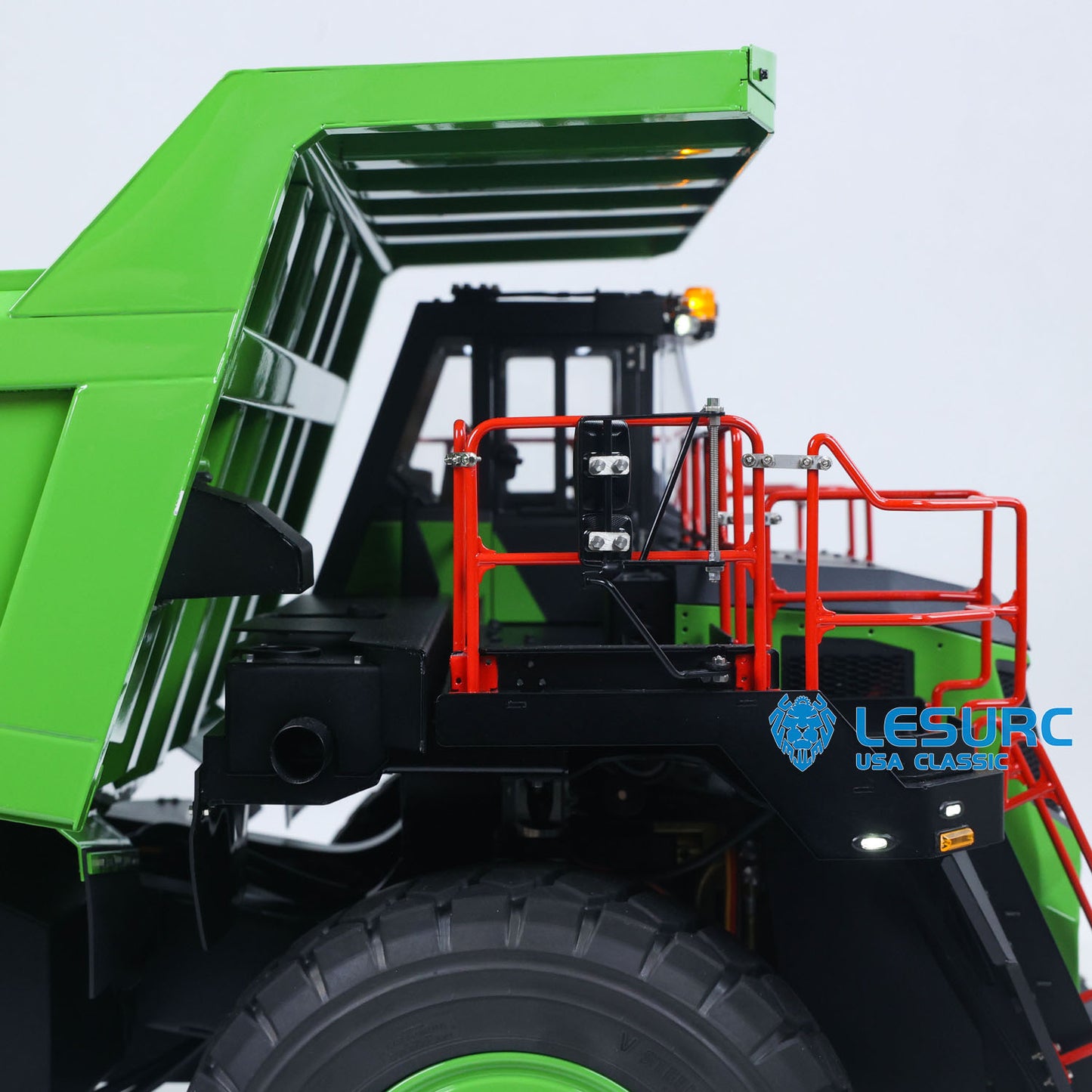 LESU 1/16 Metal Hydraulic RC Mine Truck Mining Tipper Aoue R100E RTR Construction Vehicles PL18EV Lite Radio Control Dumper Car