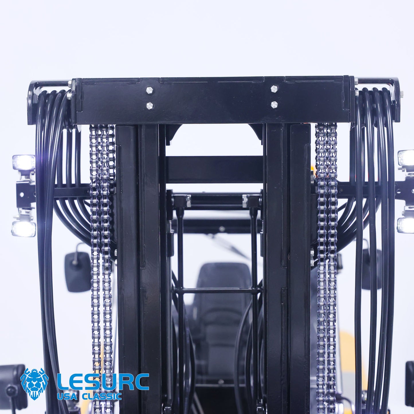 1/14 Aoue-LD160S RC Hydraulic Fork Lift LESU Remote Control Forklift Car Metal Trucks Engineering Vehicles