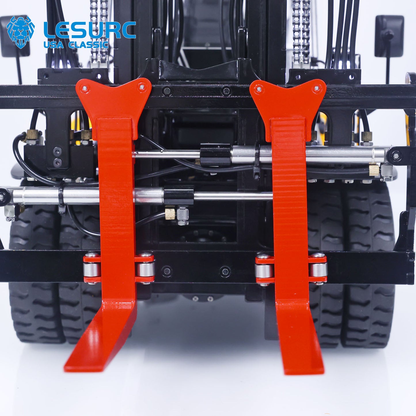 1/14 Aoue-LD160S RC Hydraulic Fork Lift LESU Remote Control Forklift Car Metal Trucks Engineering Vehicles