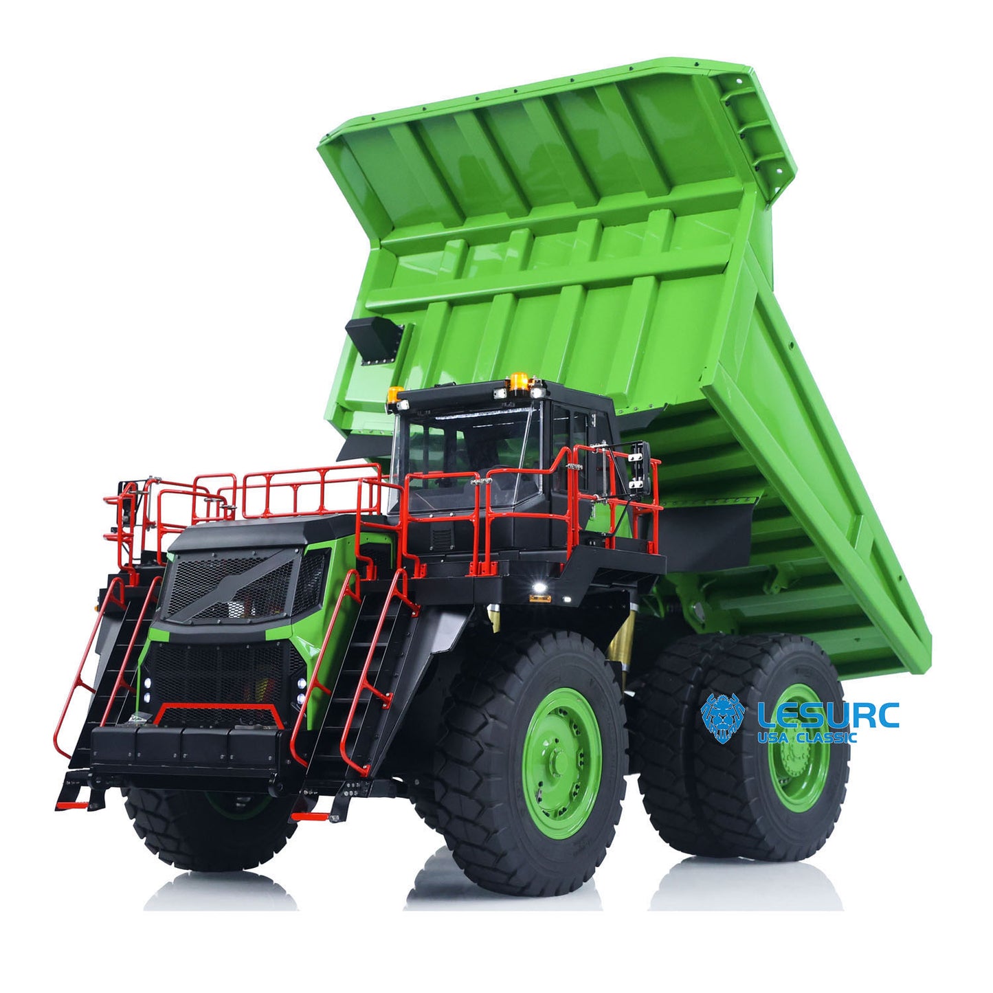 LESU 1/16 Metal Hydraulic RC Mine Truck Mining Tipper Aoue R100E RTR Construction Vehicles PL18EV Lite Radio Control Dumper Car