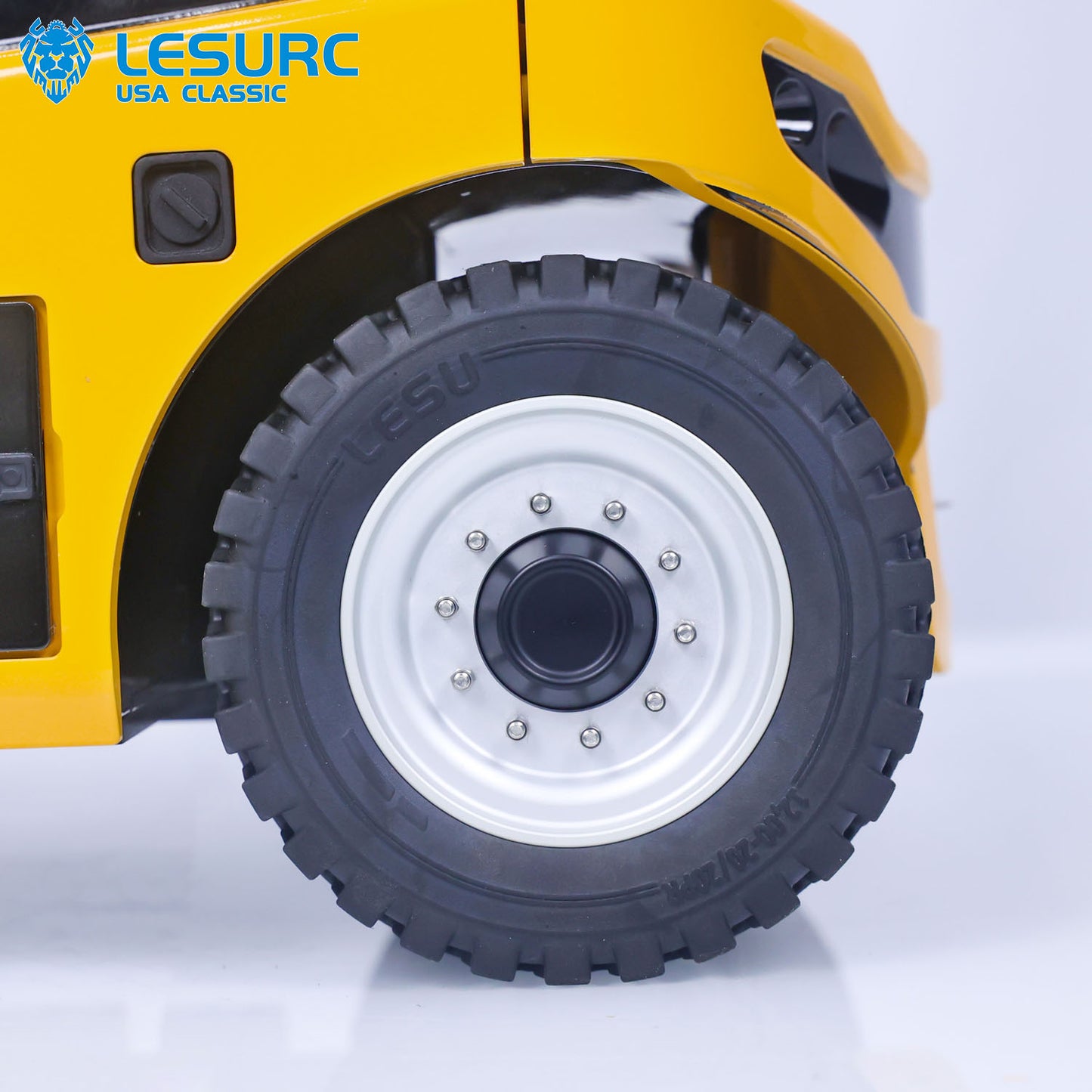 1/14 Aoue-LD160S RC Hydraulic Fork Lift LESU Remote Control Forklift Car Metal Trucks Engineering Vehicles