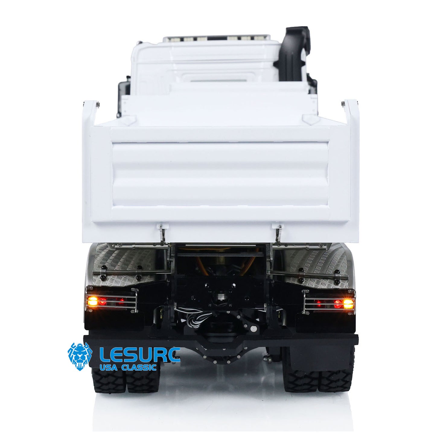 LESU 1/14 6*6 3-way Metal RC Hydraulic Dump Radio Control Tipper Truck Construction Cars Model Ready To Run