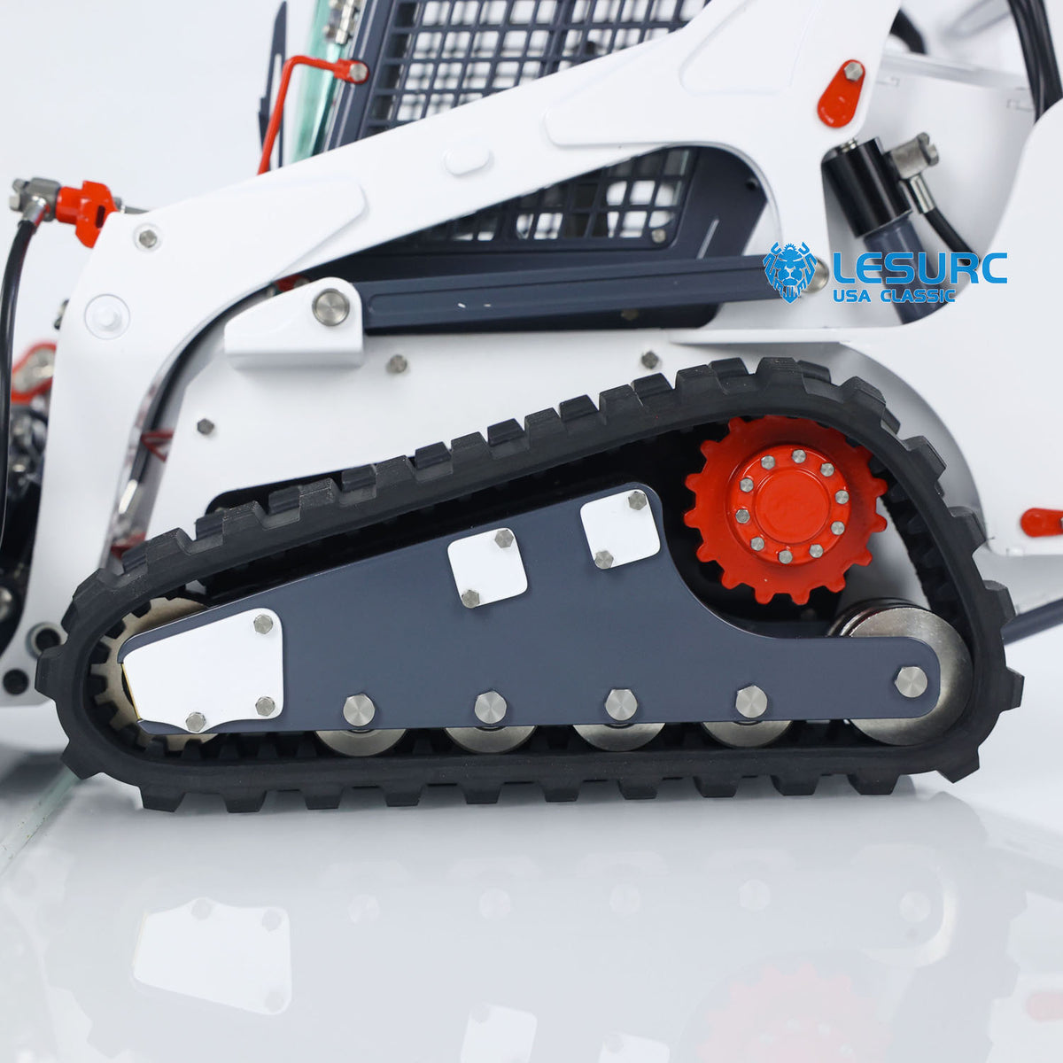 11.11 Flash Sale LESU Aoue LT5 1/14 Metal Hydraulic Tracked RC Skid-Steer Loader B0008 with I6S Radio Controller Light Sound System for Construction Vehicle Enthusiast