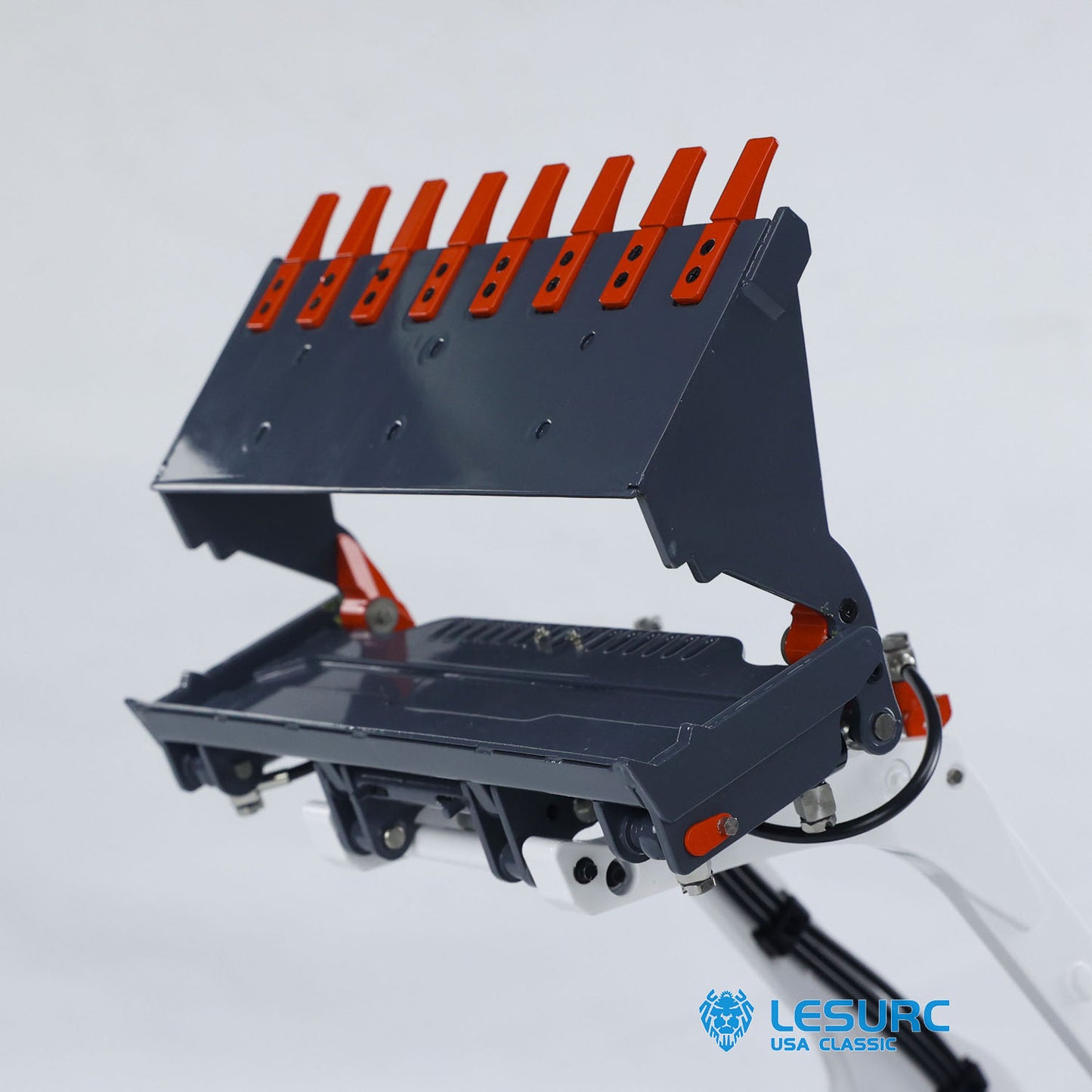 LESU 1/14 RC Hydraulic Car Aoue LT5 Skid-Steer Loader RTR Simulation Vehicle Model Flysky I6S Radio Battery Sound Light Motor