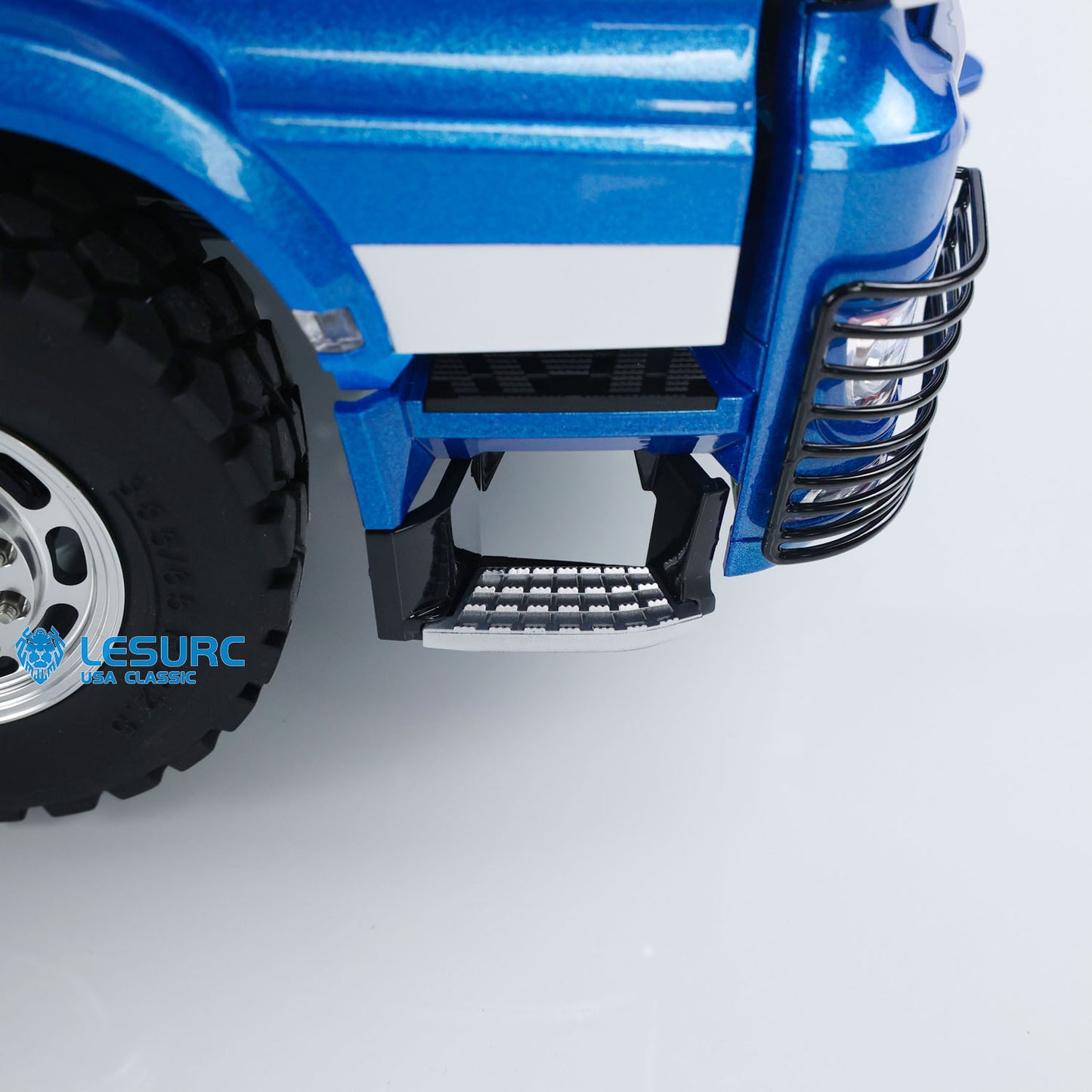 LESU Z0036 1/14 Metal 8x8 Hydraulic RC Roll On Off Dumper 2 Speed Transmission Differential Lock Sound Light System Front Hook