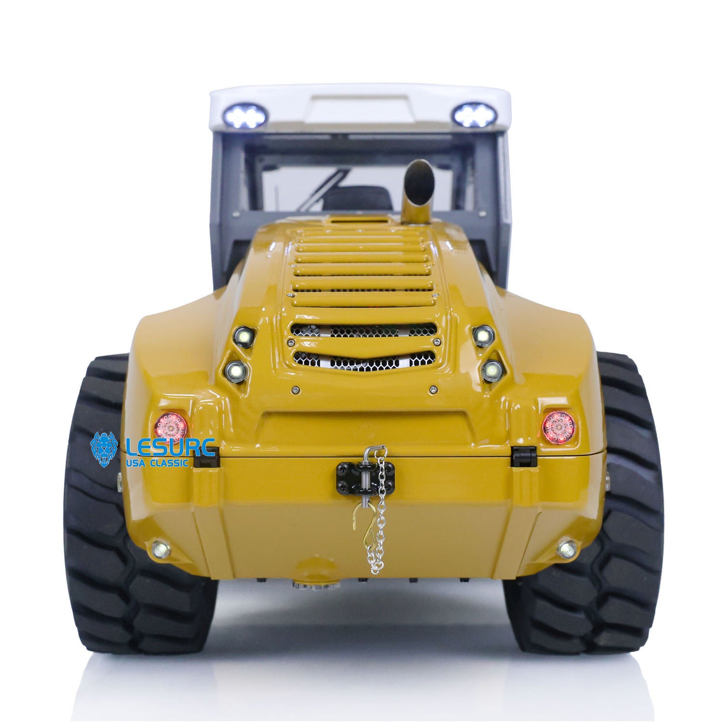 LESU 1/14 RC PNP Painted Hydraulic Road Roller Metal Engineering Vehicle Model HAMM-H13ixc W/ Motor ESC Light Sound System