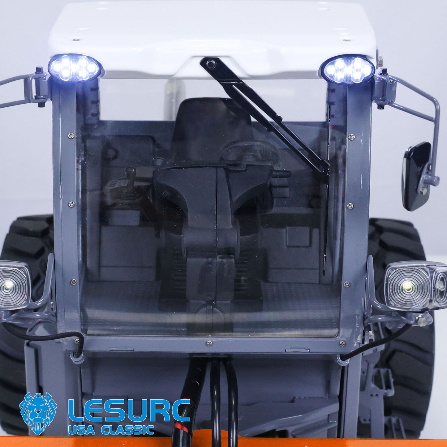 LESU Aoue-H13i 1/14 Metal RC Hydraulic Road Roller A0009 RTR with FlySky PL18EV Lite Radio Controller Light Sound for Model Collectors