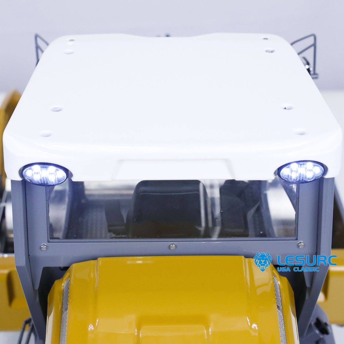 LESU Aoue-H13i 1/14 Metal RC Hydraulic Road Roller A0009 PNP with Towing hook Lock Differential Axles Light Sound for Dirt Tracks Hobbyists