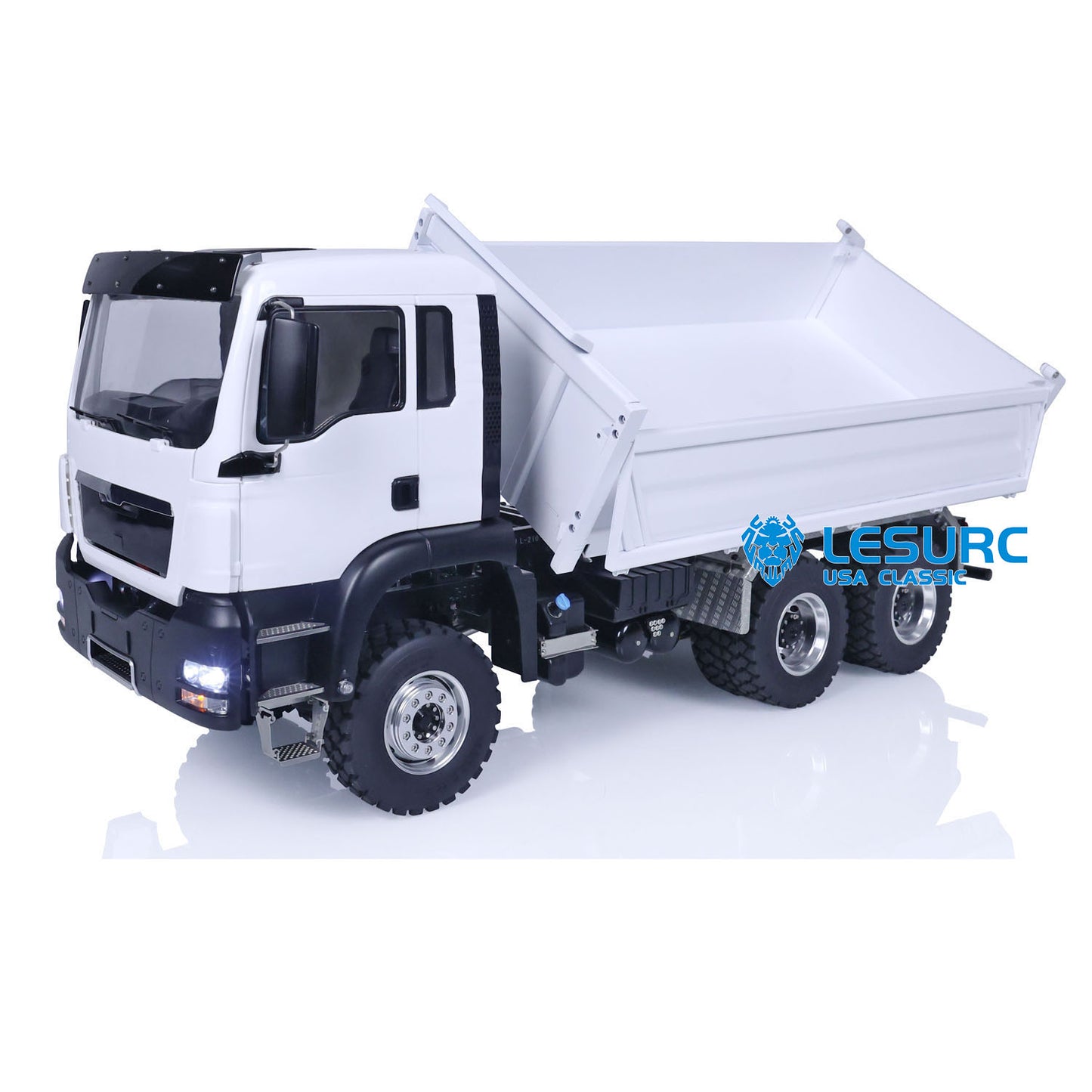 LESU Metal 1/14 RC Hydraulic Euipment Radio Control Dumper Truck RTR Tipper Emulated Car Hobby Model Optional Version