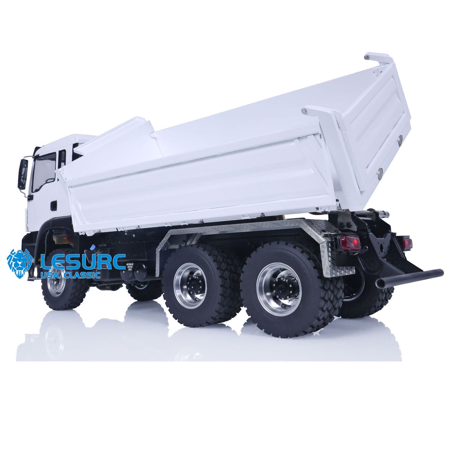 LESU Metal 1/14 RC Hydraulic Euipment Radio Control Dumper Truck RTR Tipper Emulated Car Hobby Model Optional Version