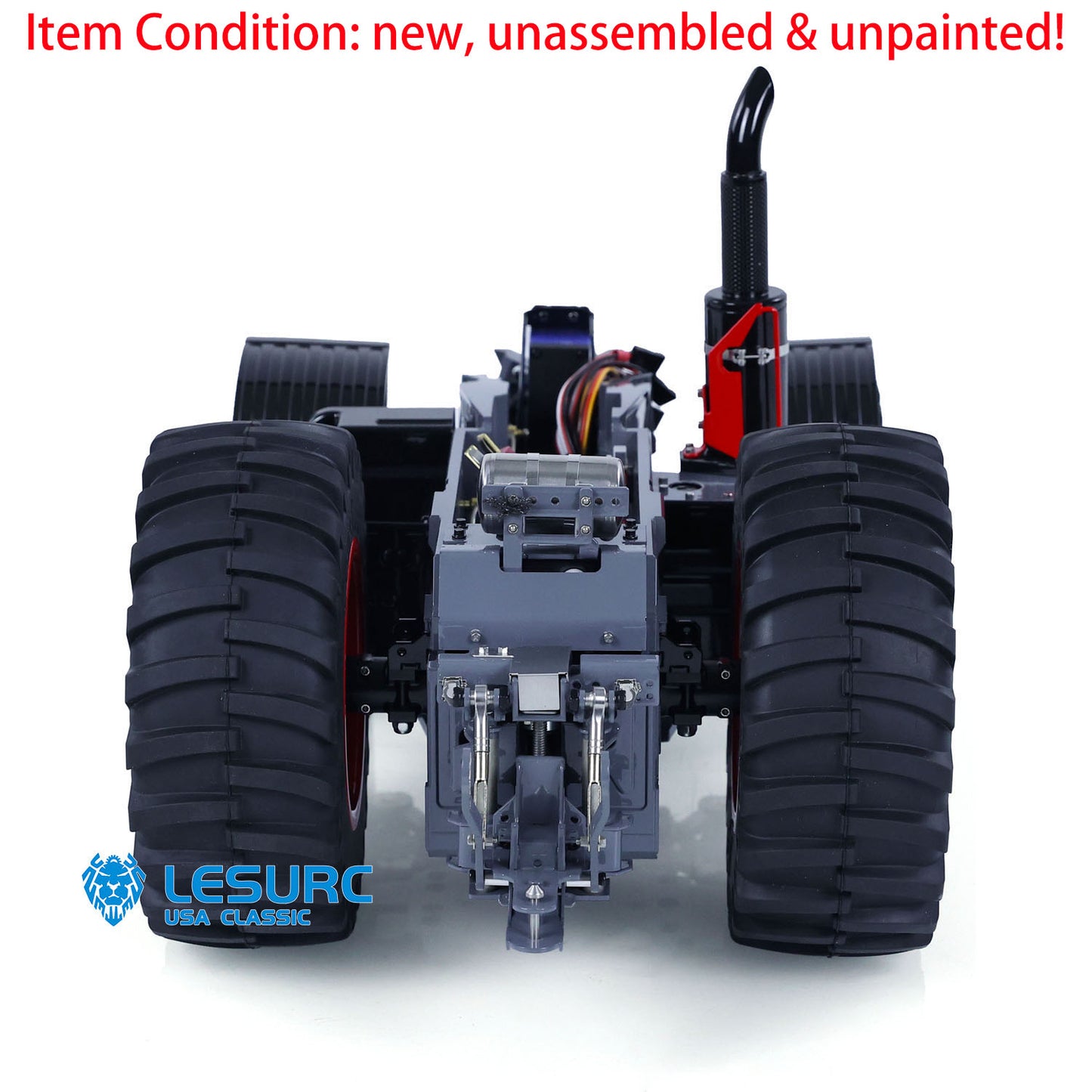 Metal Chassis for LESU 1/16 4X4 1050 RC Tractors Remote Control Car Model Kits Unpainted Hobby Model DIY Spare Parts