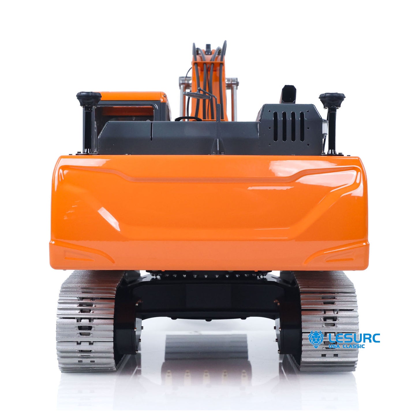 LESU 1/14 Remote Control Digger Metal RC DX350LC Hydraulic Excavator Aoue RTR Model 3CH Valve 4MPA Pump PL18EV Lite Battery