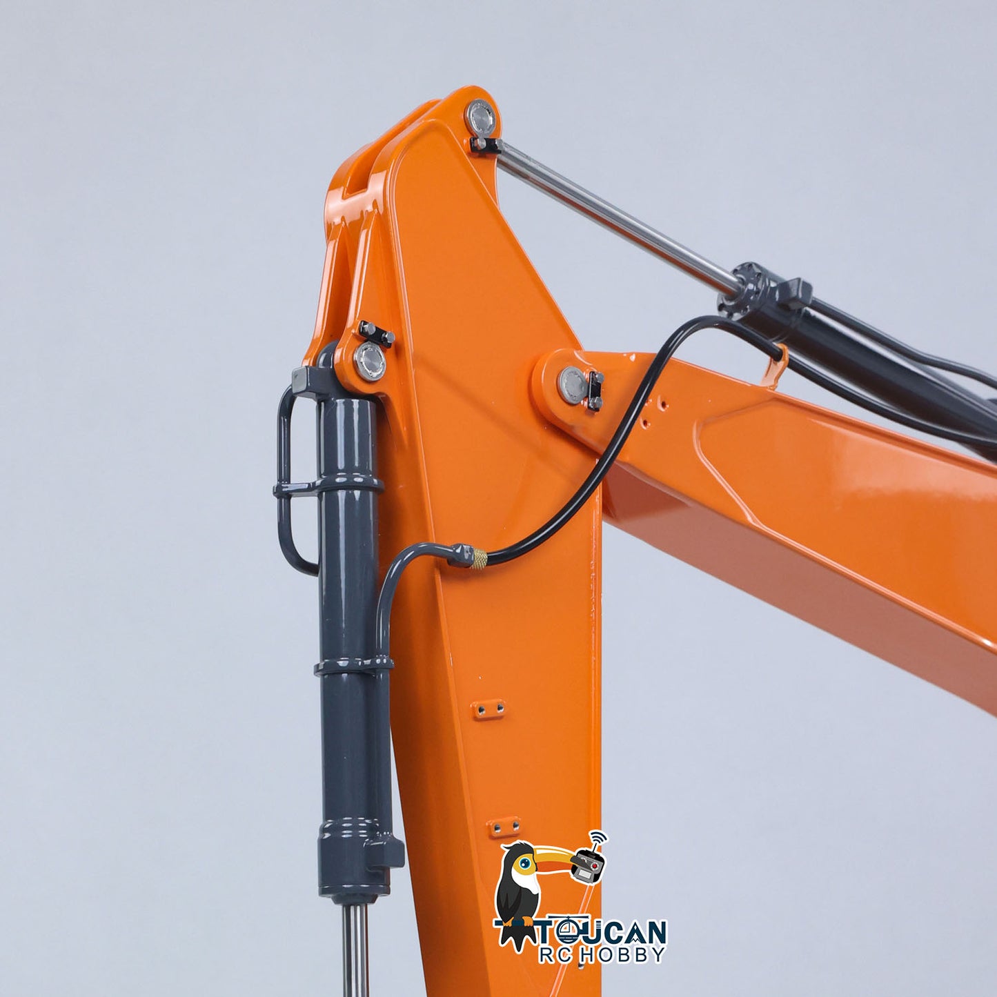 Pre-order Metal LESU 1/14 Remote Control Tracked 2Arms Hydraulic Excavator DX350LC Construction Vehicle Model With 3CH Valve Brushed Motor