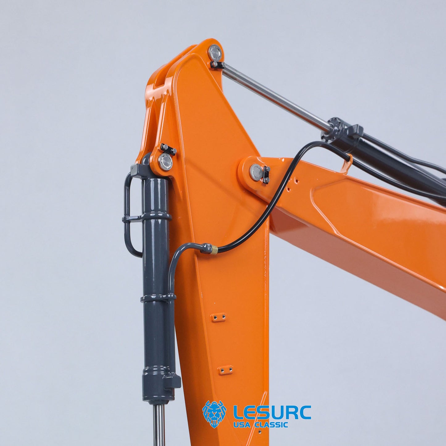 LESU 1/14 Remote Control Digger Metal RC DX350LC Hydraulic Excavator Aoue RTR Model 3CH Valve 4MPA Pump PL18EV Lite Battery