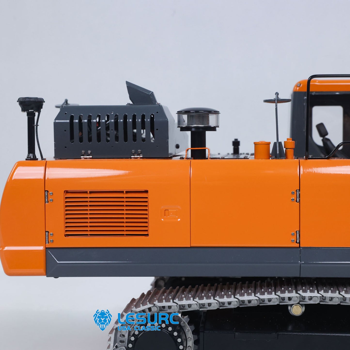 LESU 1/14 Remote Control Digger Metal RC DX350LC Hydraulic Excavator Aoue RTR Model 3CH Valve 4MPA Pump PL18EV Lite Battery