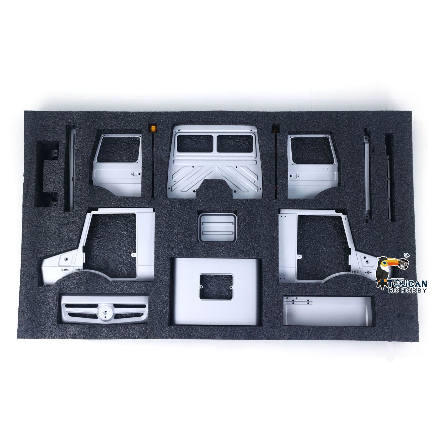 LESU Metal 1/14 Remote Control All Terrain Light Truck Off Road Vehicle U4023 MT44023 Unassembled Model With Light Sound System