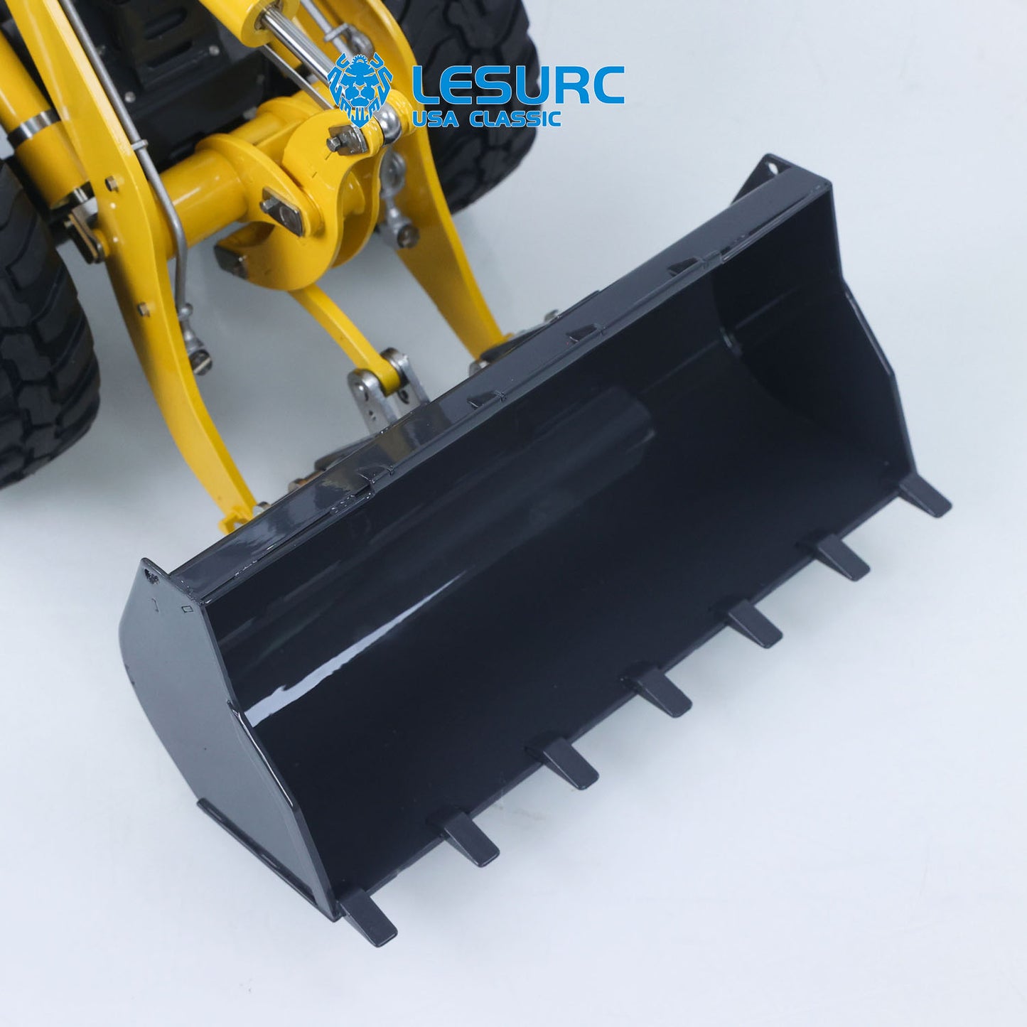 LESU Aoue-WA100M-8 1/14 Metal 4X4 RC Hydraulic Loader A0021 with Brushless Motor 3+1CH Valve Sound Light for Scale Model Exhibitions