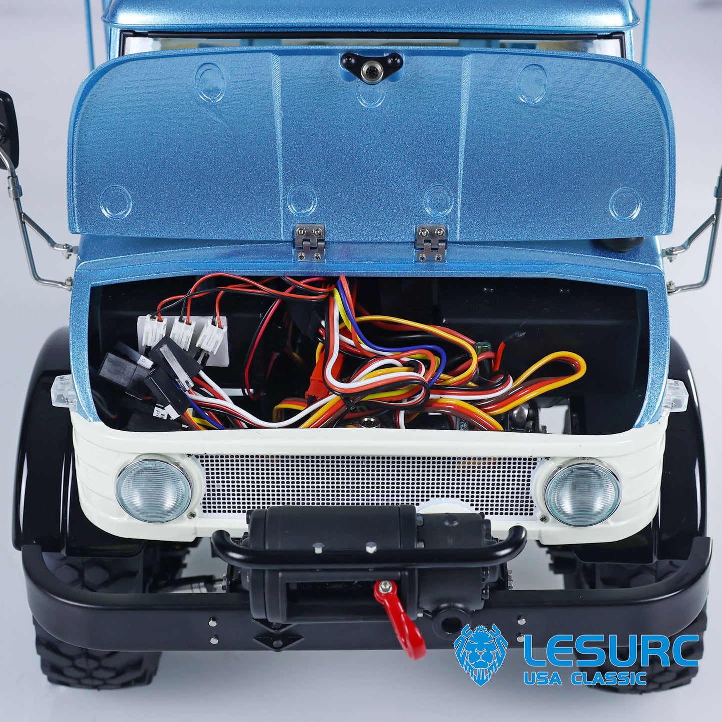 LESU RAVE-UM406 1/10 RC Off-road Vehicles RA-Z001 PNP 4X4 Crawler with Hobbywing Brushless Motor 2 Speed Transmission Sound Light System