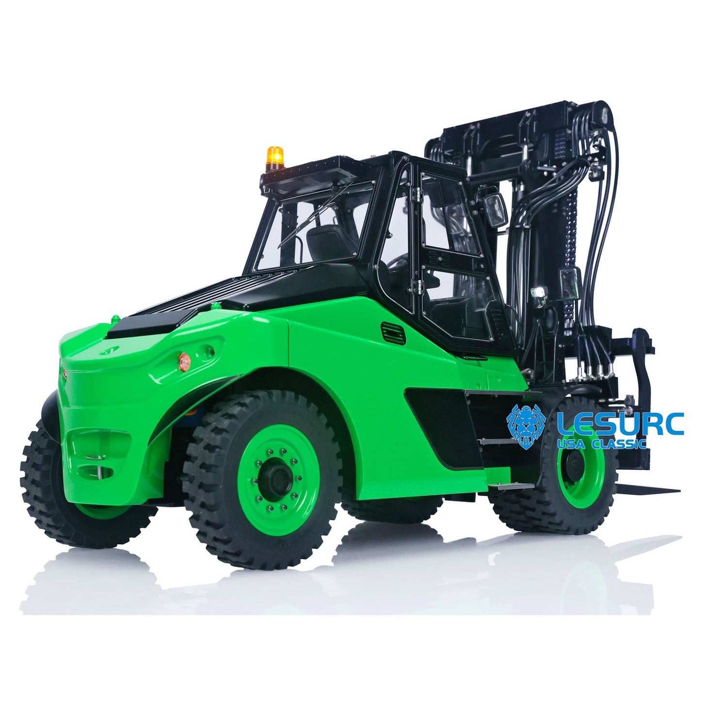 LESU 1/14 RC PNP Hydraulic Painting Forklift Aoue-LD160S Remote Control Model W/ Light Sound Motor ESC W/O Battery Charger Radio