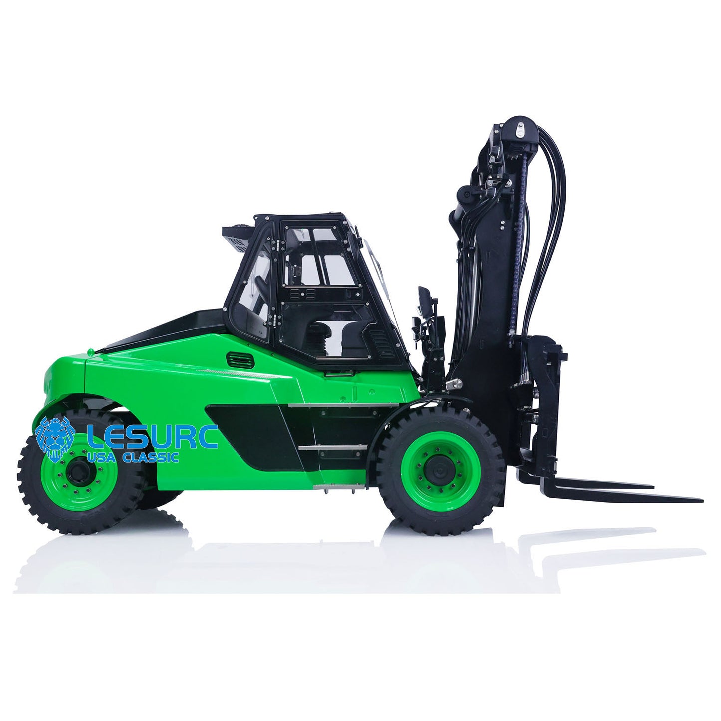 LESU 1/14 RC PNP Hydraulic Painting Forklift Aoue-LD160S Remote Control Model W/ Light Sound Motor ESC W/O Battery Charger Radio