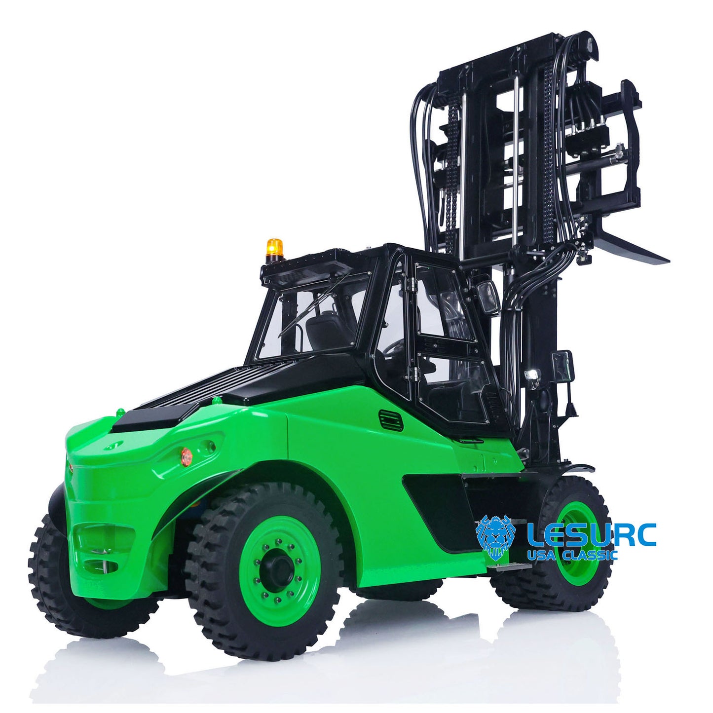 LESU 1/14 RC PNP Hydraulic Painting Forklift Aoue-LD160S Remote Control Model W/ Light Sound Motor ESC W/O Battery Charger Radio