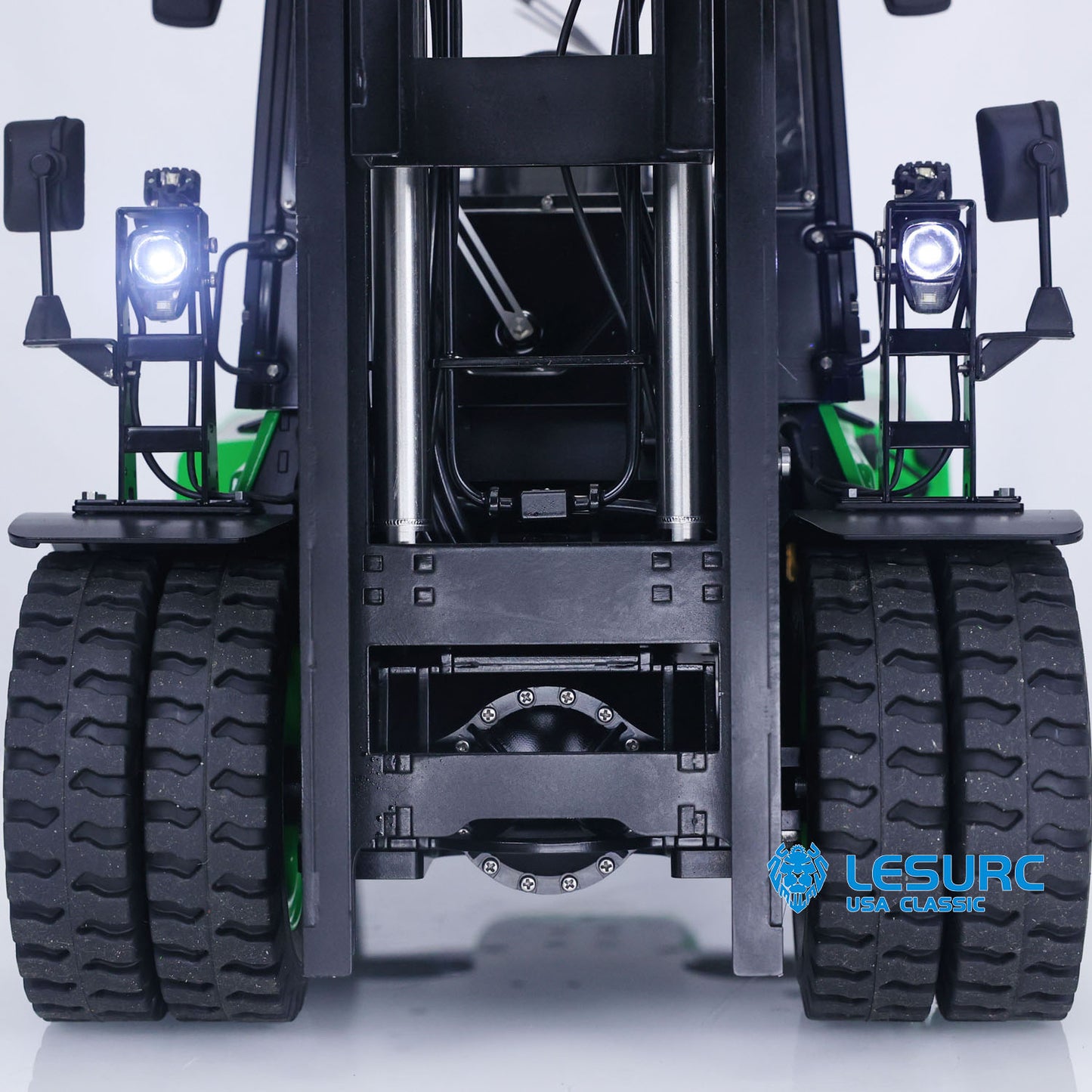 LESU 1/14 RC PNP Hydraulic Painting Forklift Aoue-LD160S Remote Control Model W/ Light Sound Motor ESC W/O Battery Charger Radio