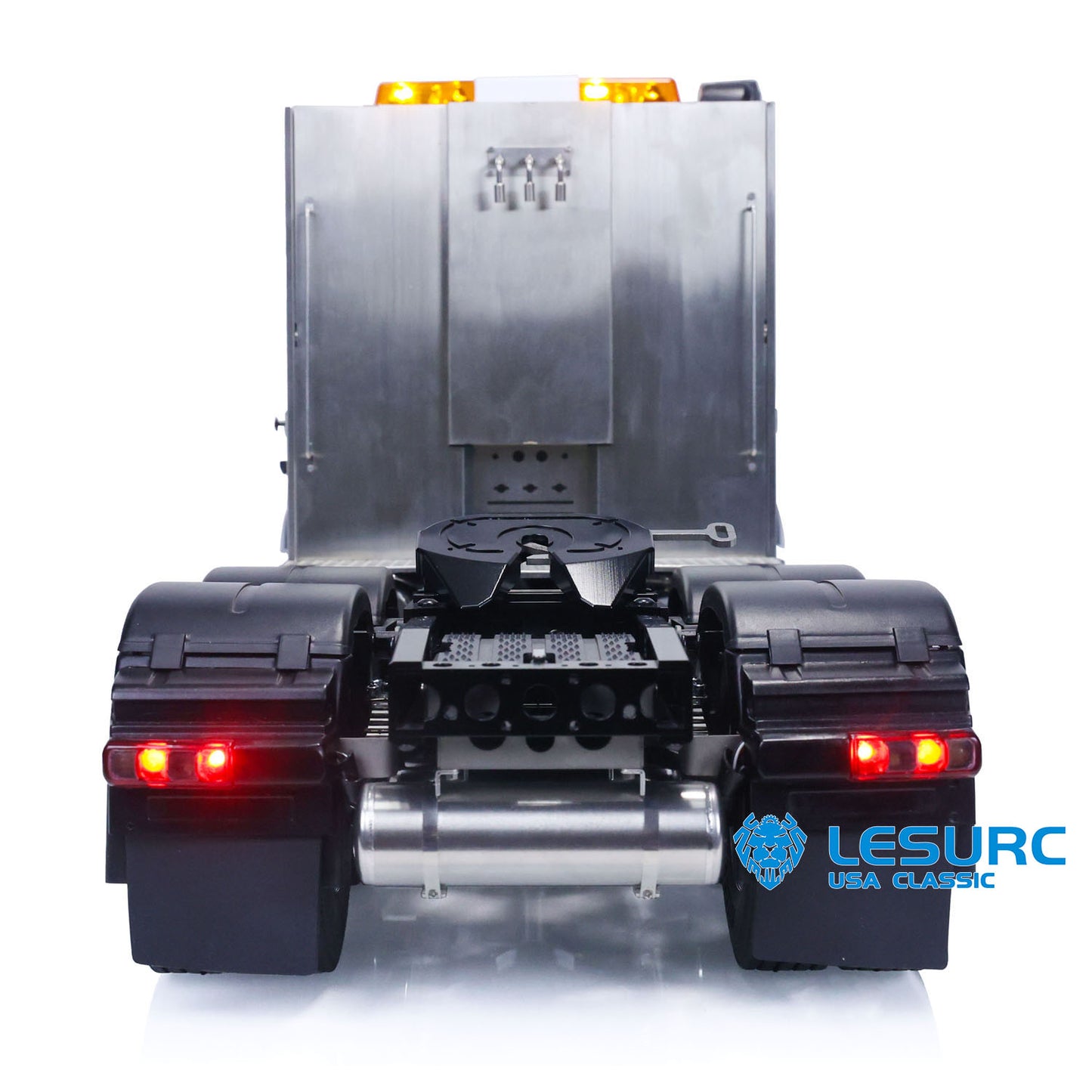 LESU 1/14 RC Low-top Tractor Truck 3363 Car Model 6x6 Metal Chassis Assembled W/ Light & Sound Systems Motor Servo ESC Winch