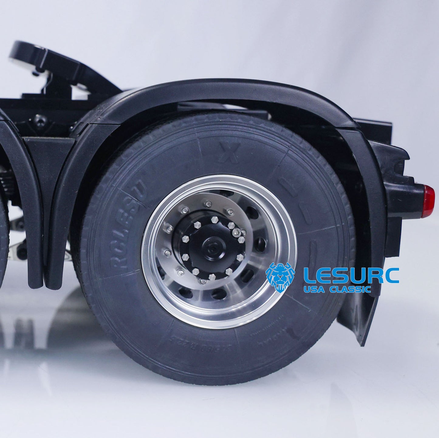 LESU 1/14 RC Low-top Tractor Truck 3363 Car Model 6x6 Metal Chassis Assembled W/ Light & Sound Systems Motor Servo ESC Winch