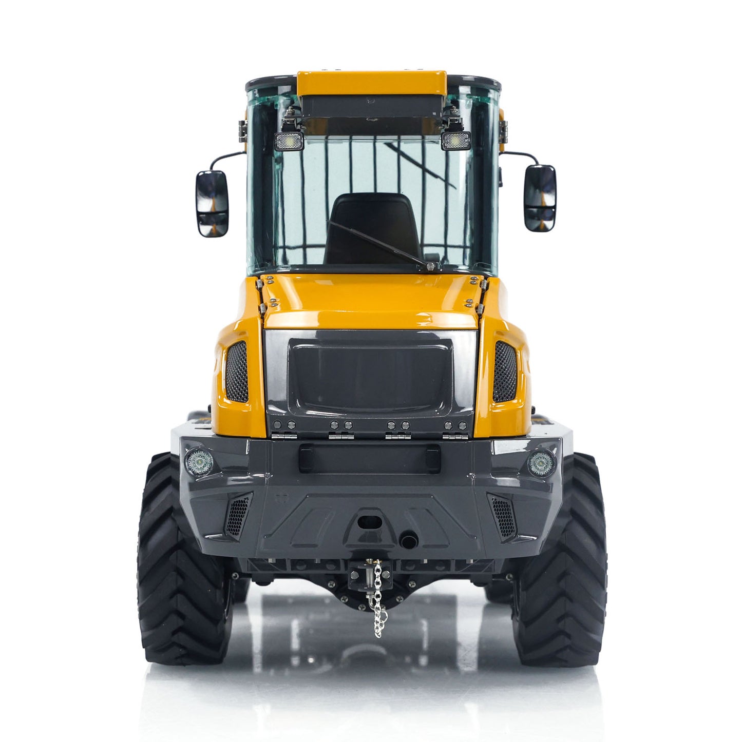 IN Stock LESU AT1050 1/14 RC Hydraulic Loader with Fork Telescopic Arm Light Sound System for Construction Vehicle Enthusiast