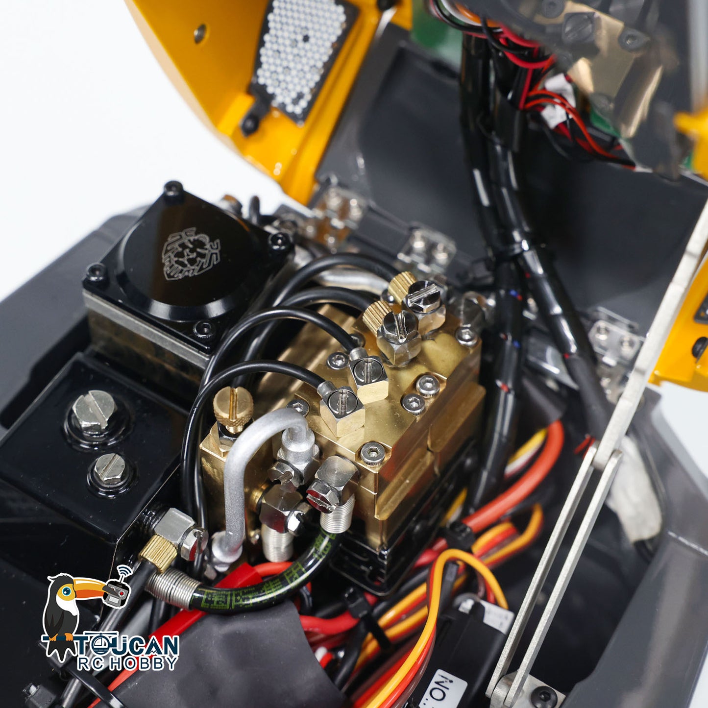 LESU 1/14 AT1050 RC Hydraulic Fork Loader Radio Control Car Telescopic Arm KIT/PNP Optional Versions Hobby Model ESC Servo Motor