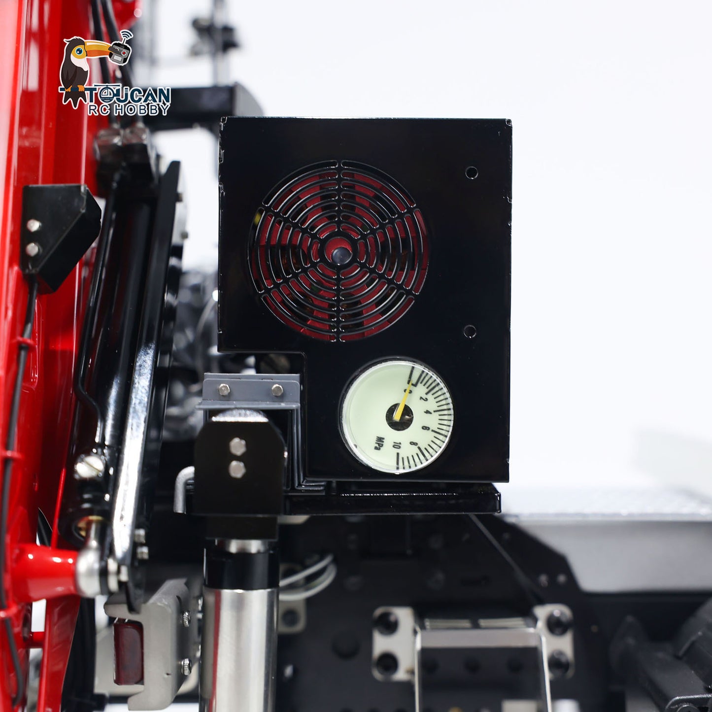 LESU 1/14 Metal RC Logging Truck Hydraulic Crane Tractor Lorry W/O FH16 Cabin Emulated Electric Car Light Sound 2Speed Grearbox