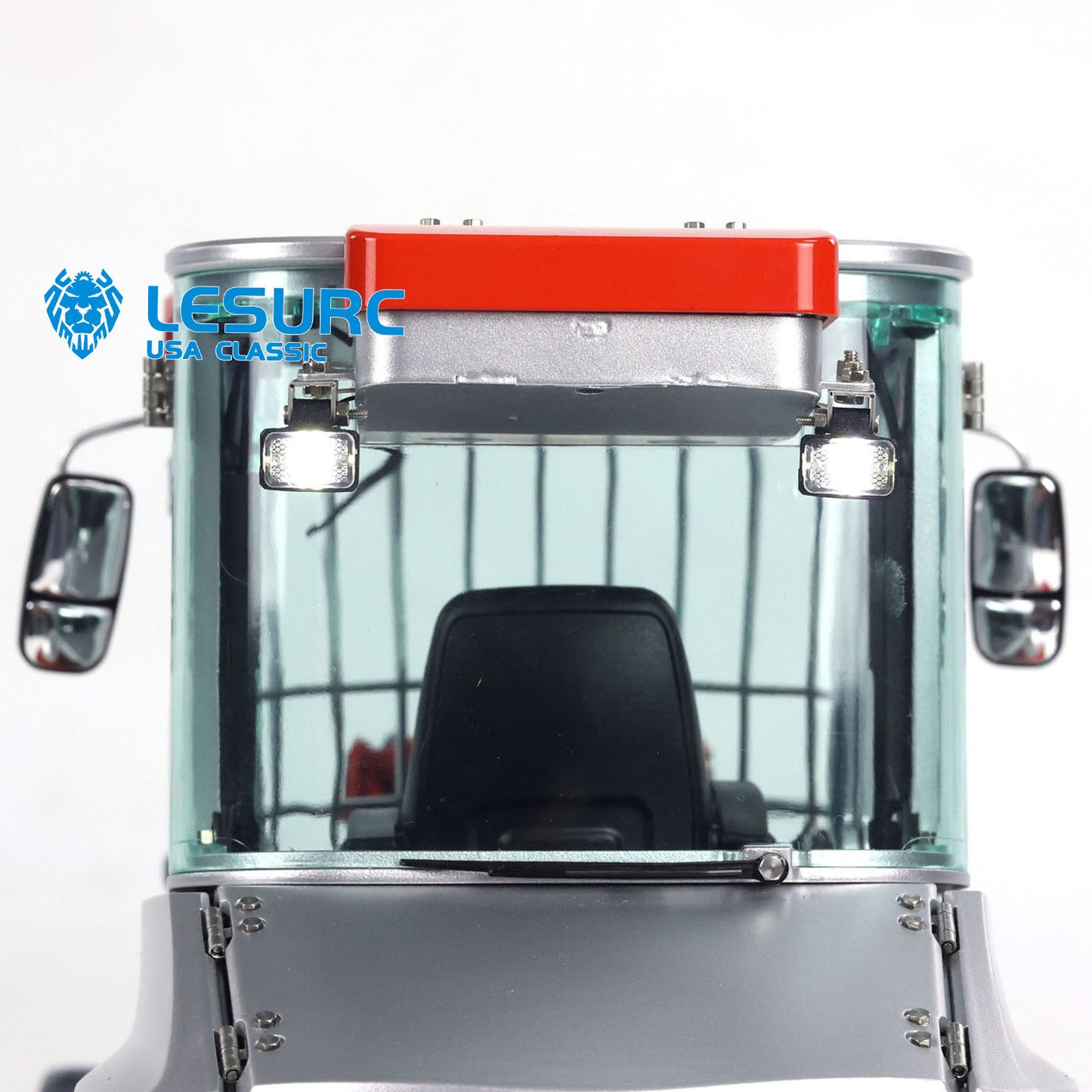LESU Aoue AT1050 1/14 Metal RC Hydraulic Telescopic Fork Loader A0016 with FlySky I6S Radio Controller Light Sound for Scale Model Collectors