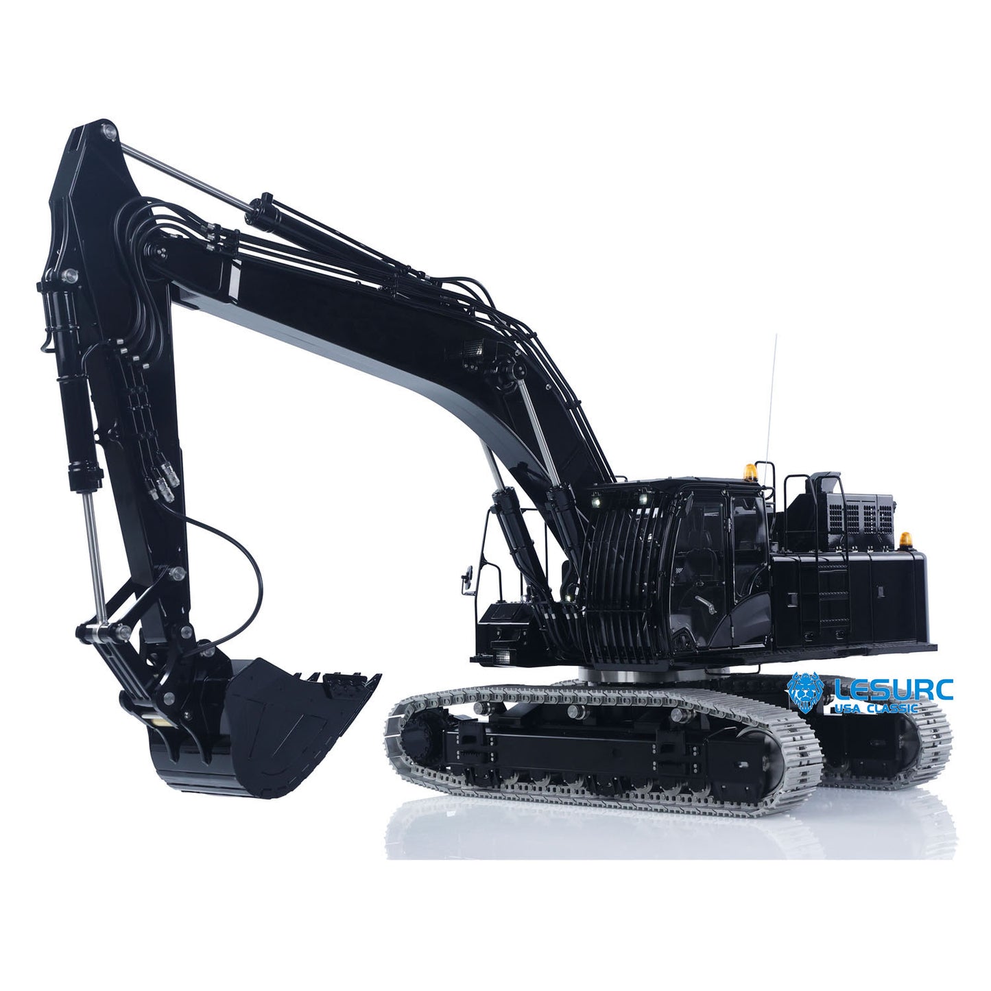 LESU 1/14 Remote Control ZX490 Hydraulic Excavator Aoue Metal Upgraded Heavy RC Digger Flysky Paladin PL18EV Lite Sound Smoke