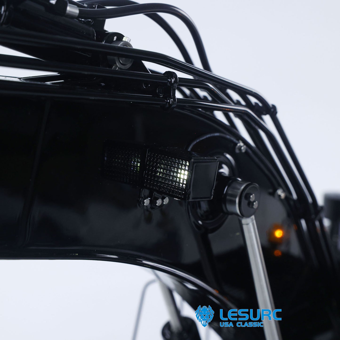 LESU 1/14 Remote Control ZX490 Hydraulic Excavator Aoue Metal Upgraded Heavy RC Digger Flysky Paladin PL18EV Lite Sound Smoke