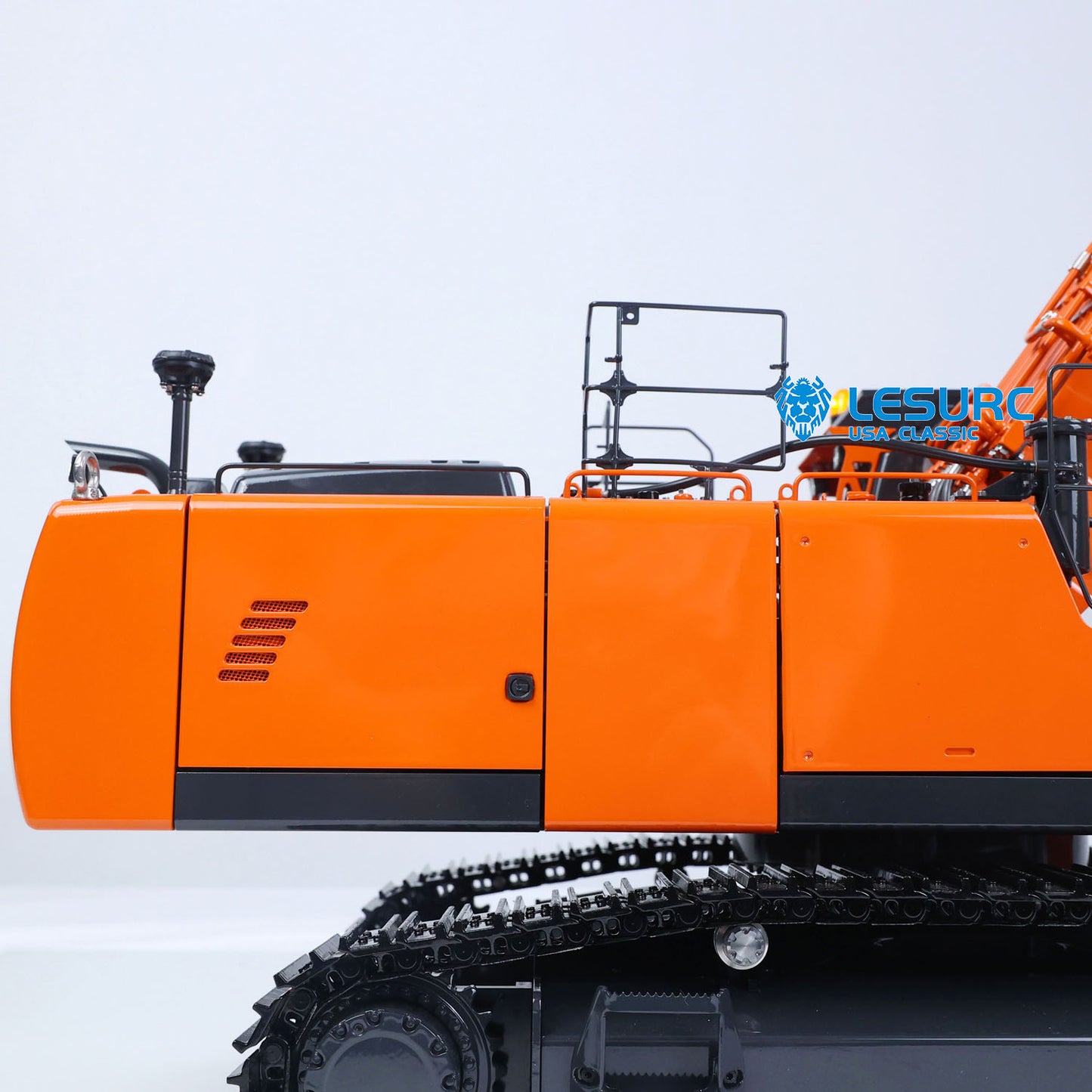 LESU LR956 1/14 Metal RC Hydraulic Excavator B0040 7CH 3Arms Digger Quick Coupler Brushless Motor Radio Light Sound Smoke RTR