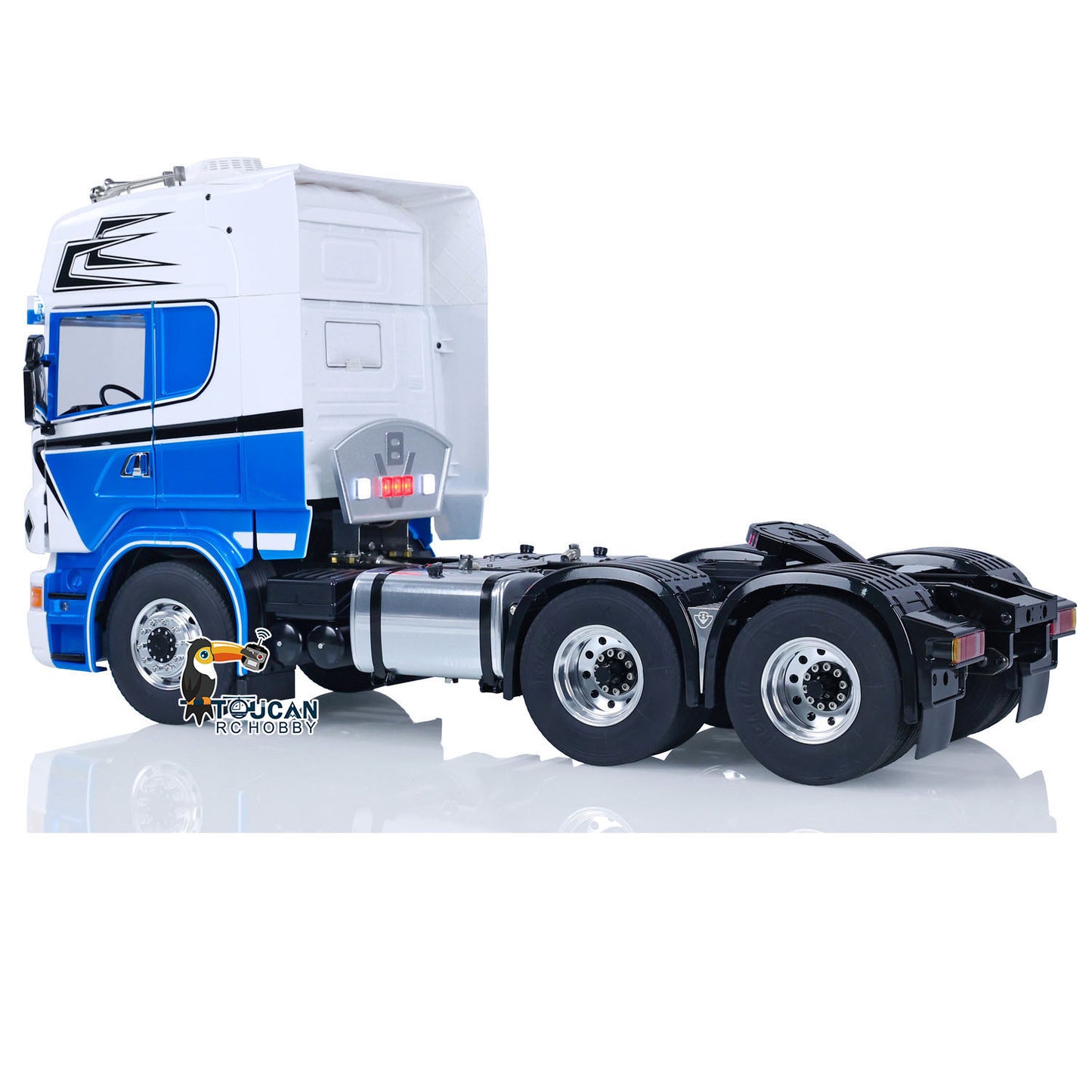 LESU 1/14 6x6 RC Tractor Truck Painted Assembled Radio Control Car Metal Chassis Hobby Model Optional Versions ESC Servo Motor