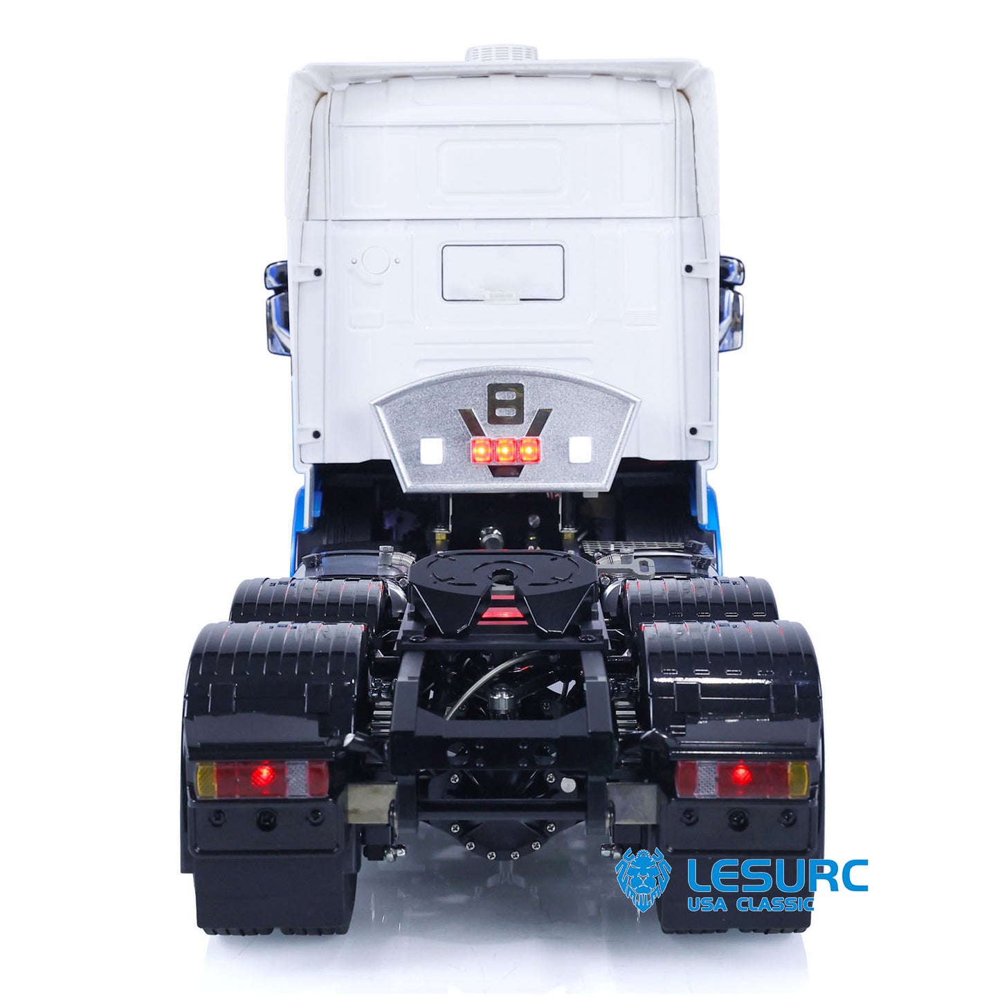 LESU 1/14 6x6 RC Tractor Truck Painted Assembled Radio Control Car Metal Chassis Hobby Model Optional Versions ESC Servo Motor