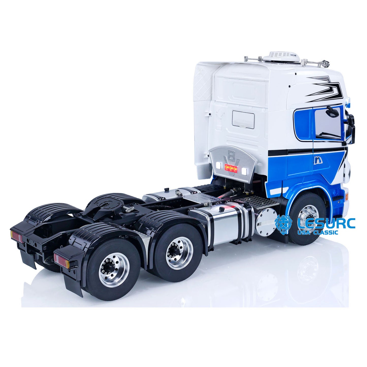 LESU 1/14 6x6 RC Tractor Truck Painted Assembled Radio Control Car Metal Chassis Hobby Model Optional Versions ESC Servo Motor