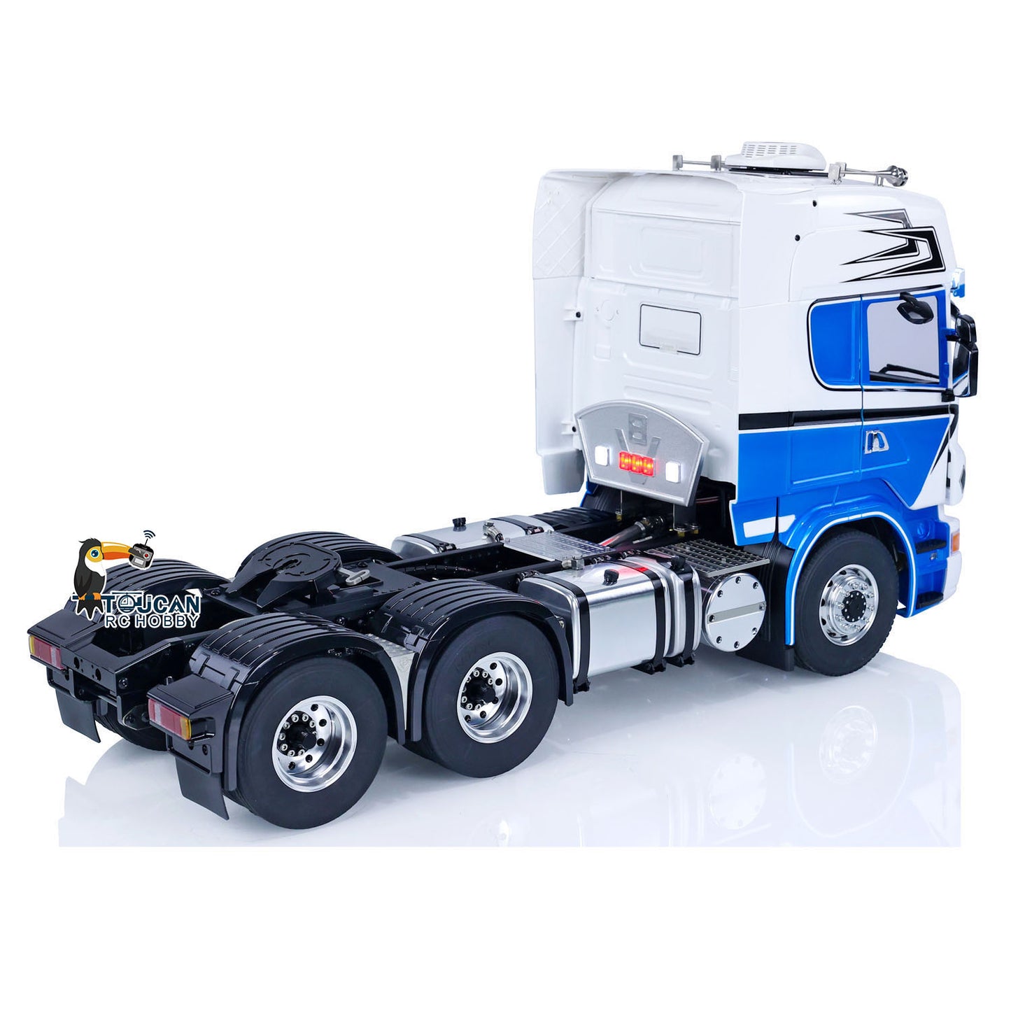 LESU 1/14 6x6 RC Tractor Truck Painted Assembled Radio Control Car Metal Chassis Hobby Model Optional Versions ESC Servo Motor