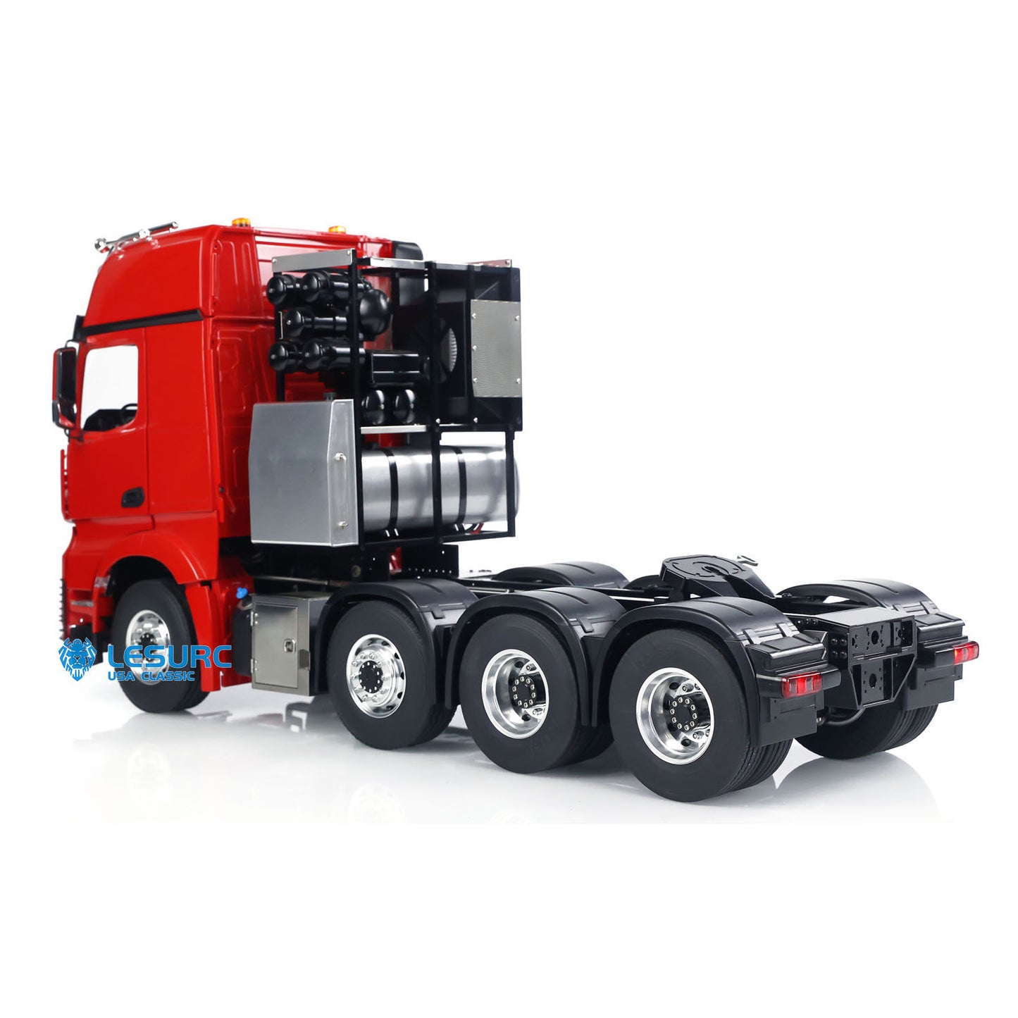 LESU 1/14 Metal RC Highline Tractor Truck Model 3363 1851 Radio Control Lorry Heavy-duty Metal Chassis Light & Sound Systems ESC