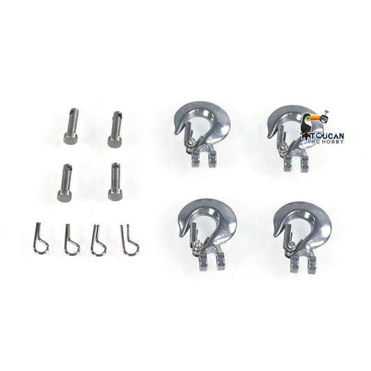 1/14 Metal Hooks for Remote Control Engineering Vehicles RC Truck Trailer Hydraulic Loader Wheeled Excavator RC Tank Model Car