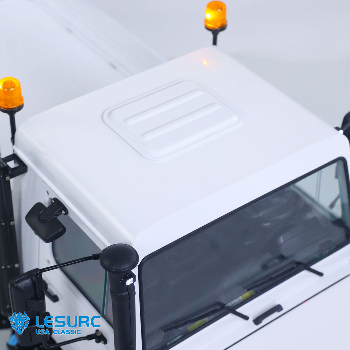 11.11 Flash Sale LESU U4023 4X4 1/14 RC Off Road Vehicle Metal ATV Light Truck MT44023 Model Light Sound Wheel Reduction Axle Lock Radio