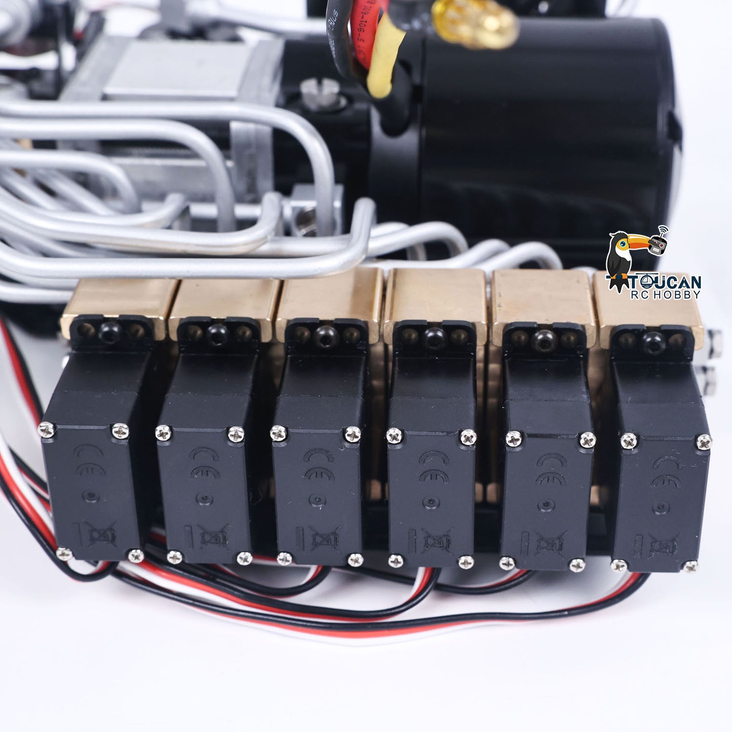 New Released! LESU 1/14 Aoue ZX490 Metal Hydraulic RC Excavator 2Arms 490 Remote Control Digger 6CH Valve