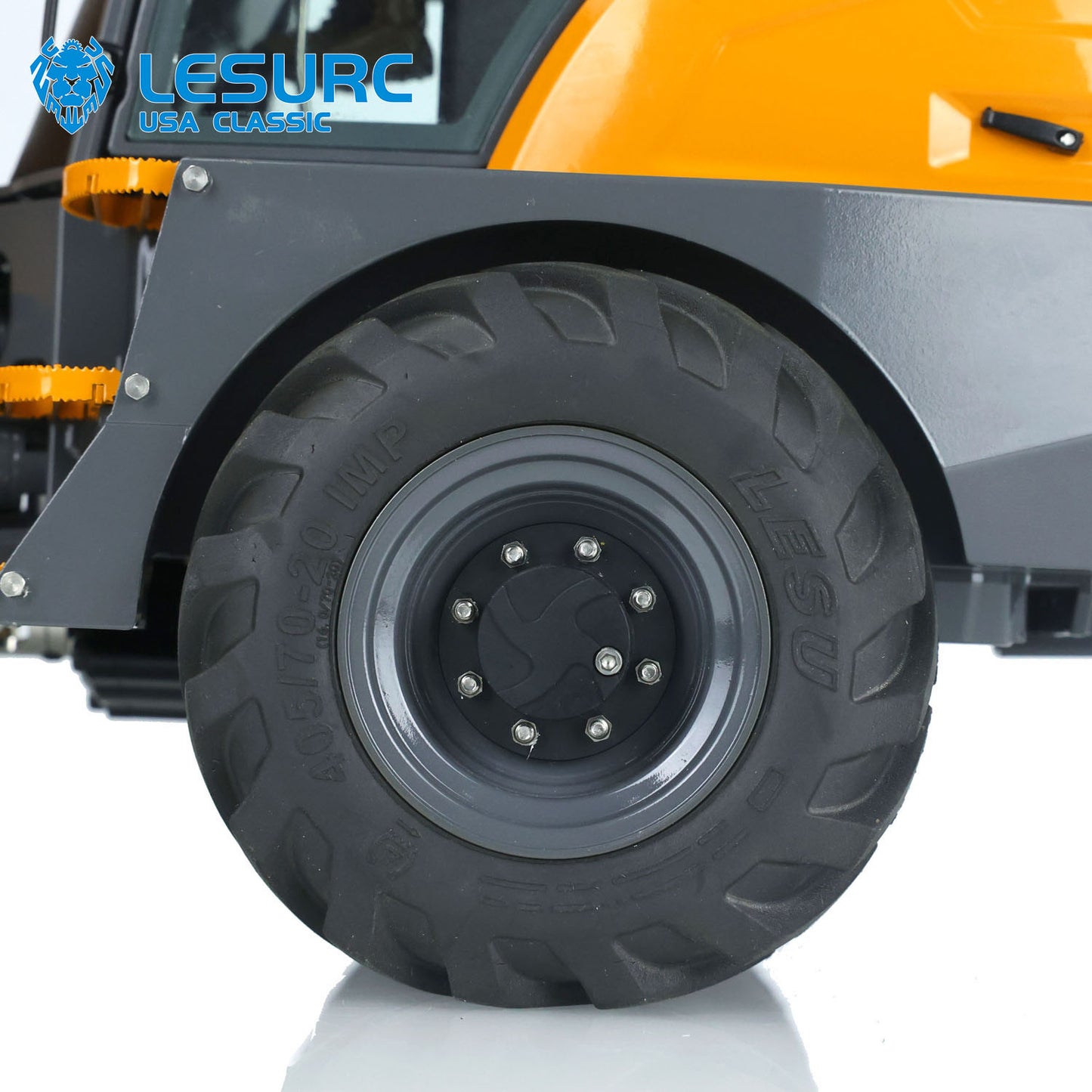LESU AOUE 6MDX 1/14 Metal 4X4 Hydraulic Articulated RC Dumper Truck Differential Lock Axles Brushless ESC Sound Light System