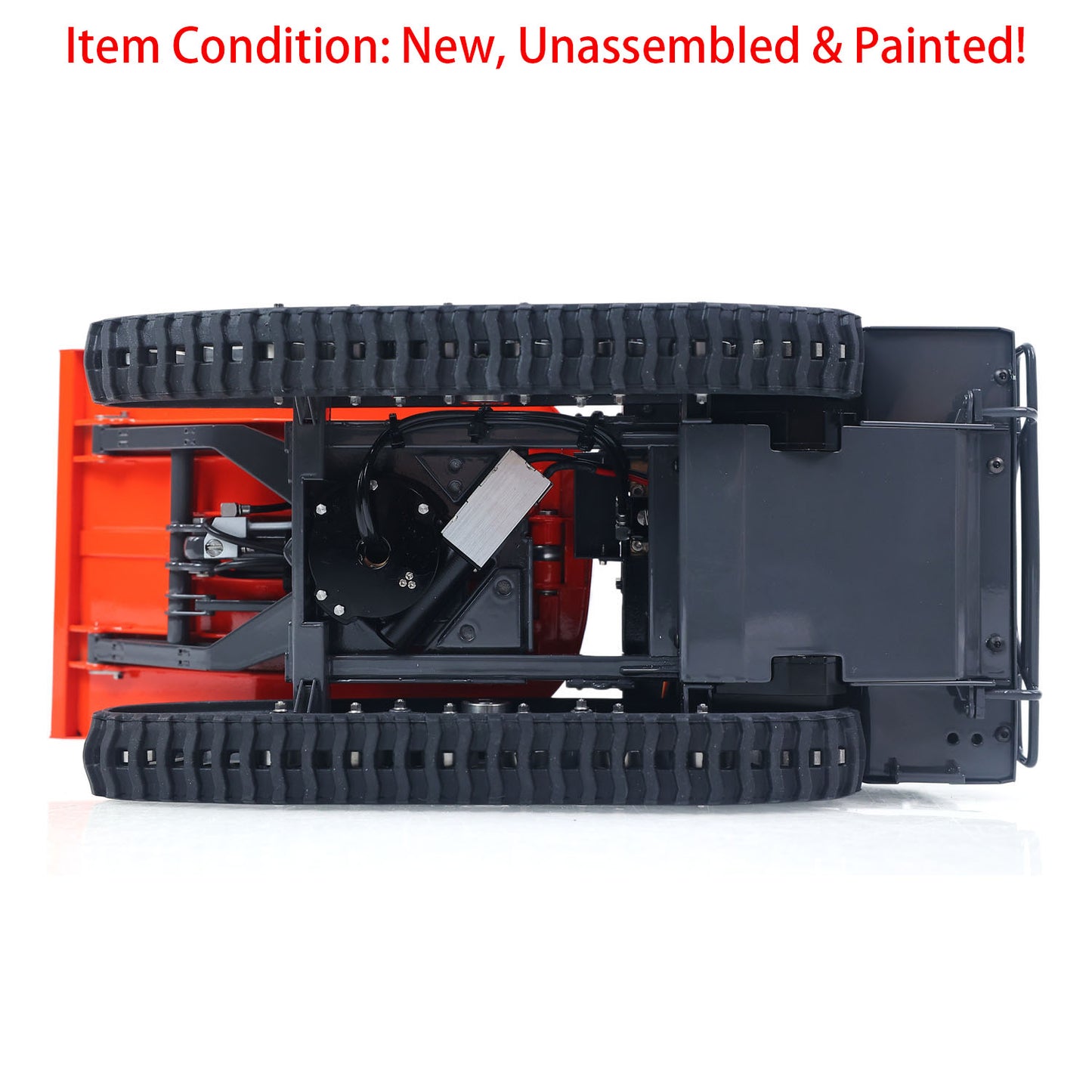 1/14 Hydraulic Remote Control Tracked Dumper KC300HR-5 Unpainted KIT LESU Metal RC Tipper Model Light Sound System No Battery